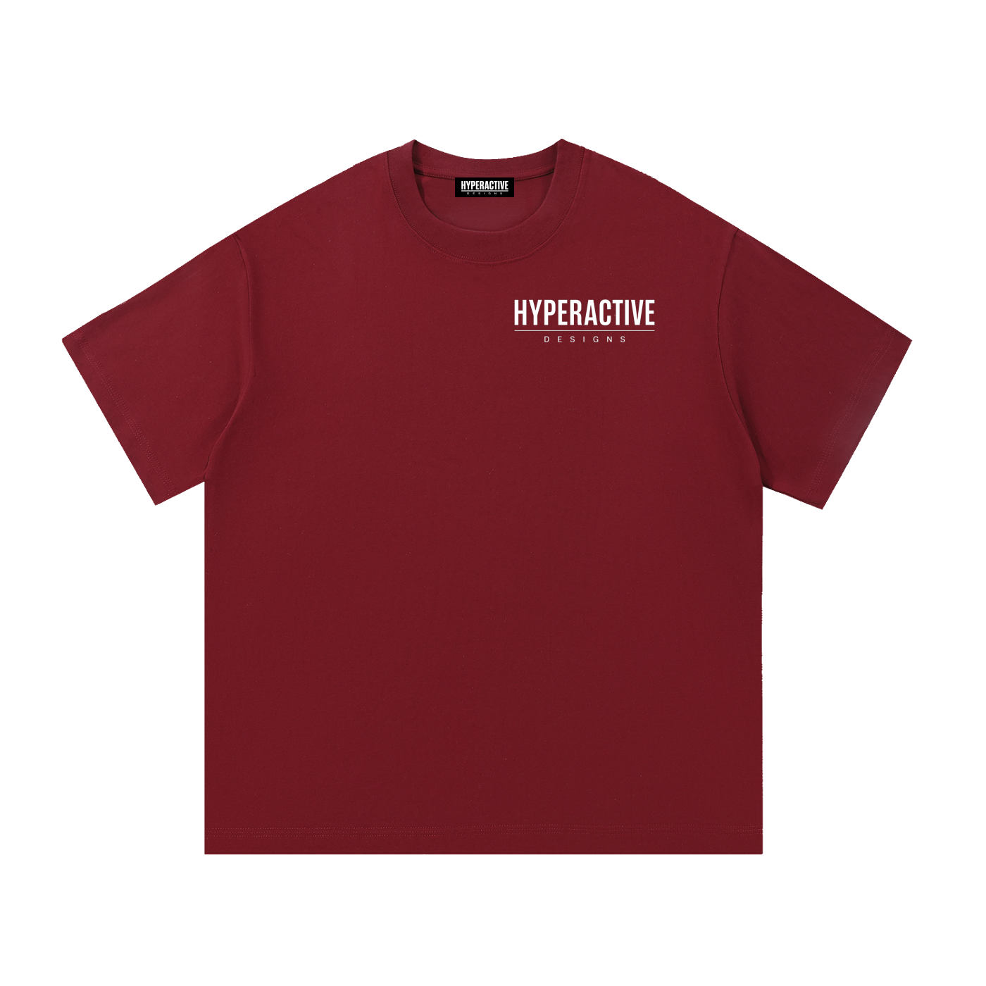 Essential Oversized Cotton T-Shirt - Left chest logo