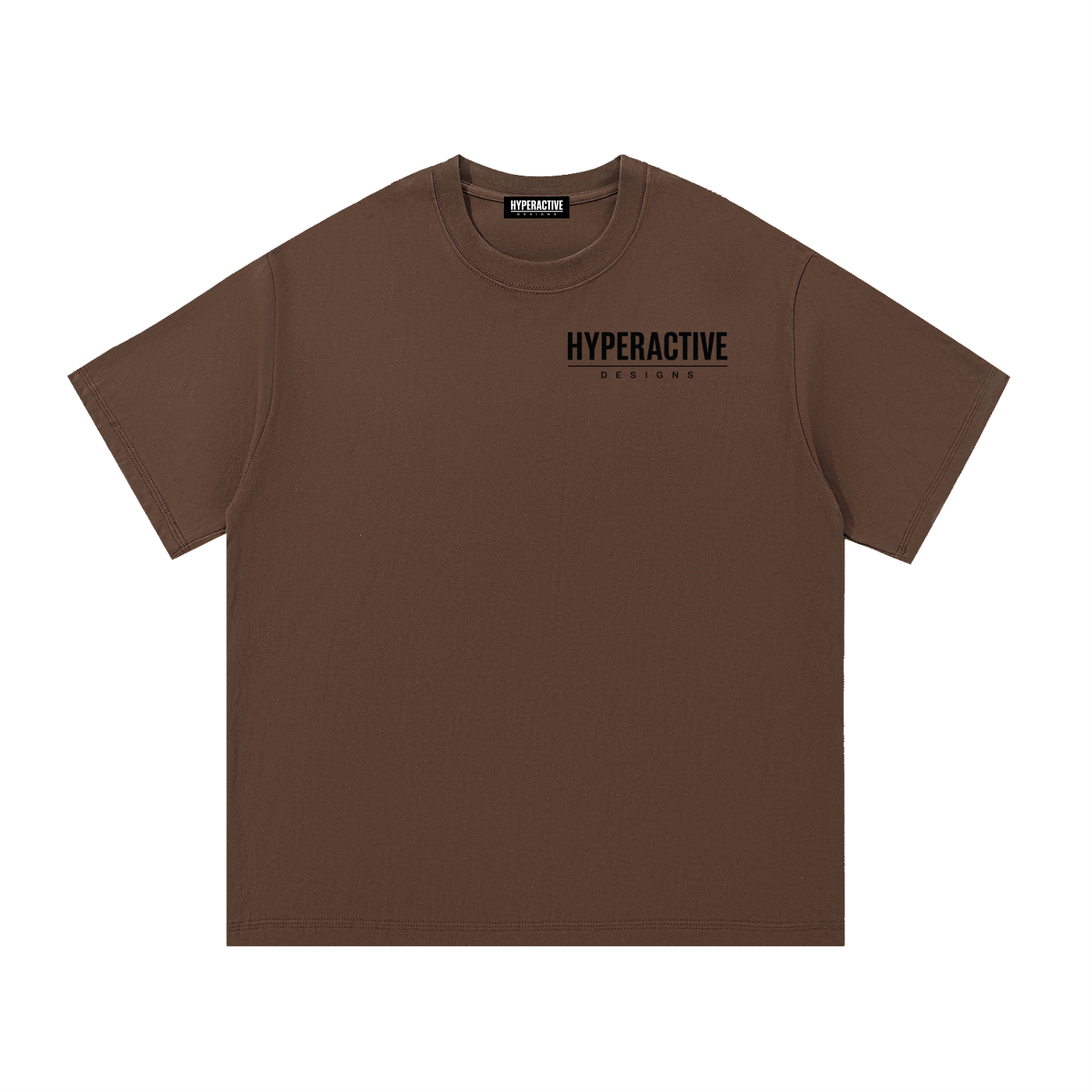 Essential Oversized Cotton T-Shirt - Left chest logo