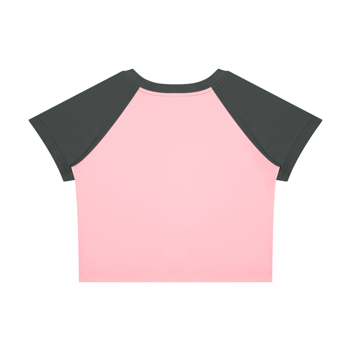 Women’s Slim Fit Raglan Color Block Baby T-Shirt
