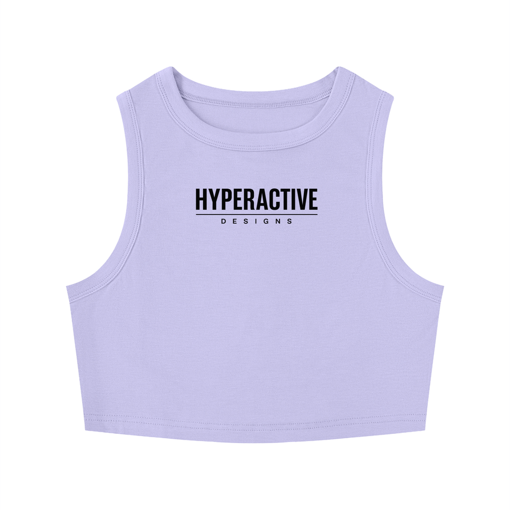 Women's Tight Crewneck Crop Tank Top