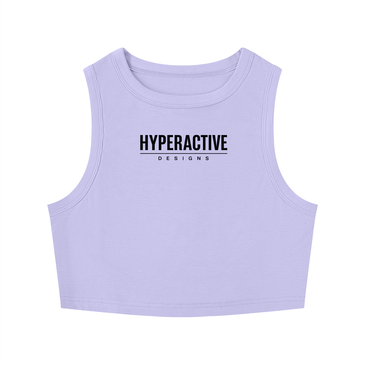 Women's Tight Crewneck Crop Tank Top