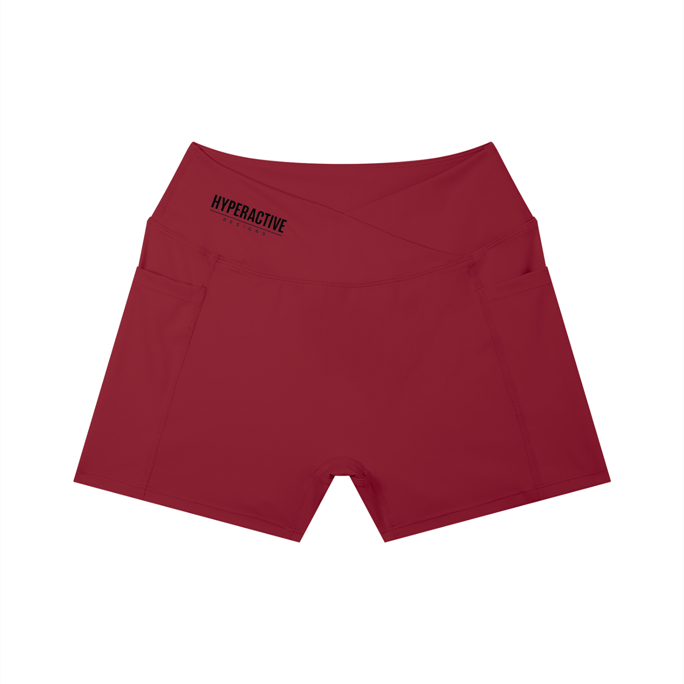 Women’s High Rise Pocket Yoga Shorts