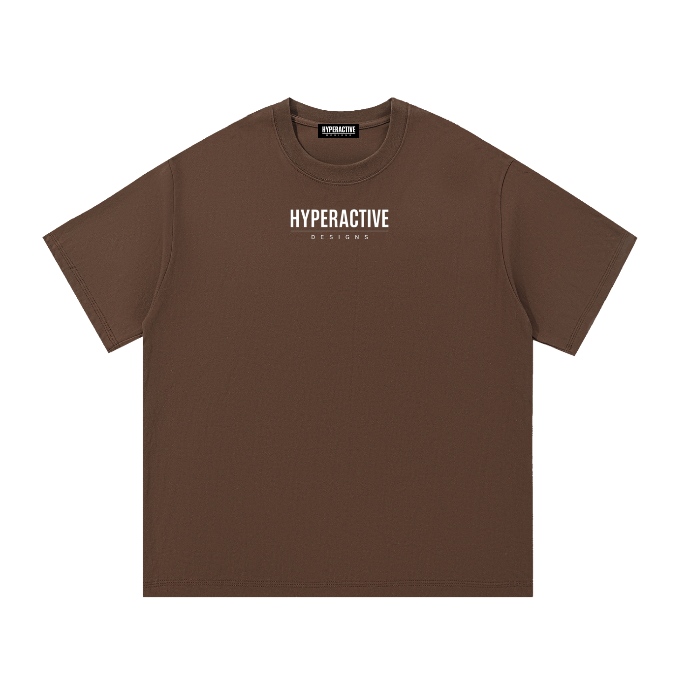 Essential Oversized Cotton T-Shirt - Central logo