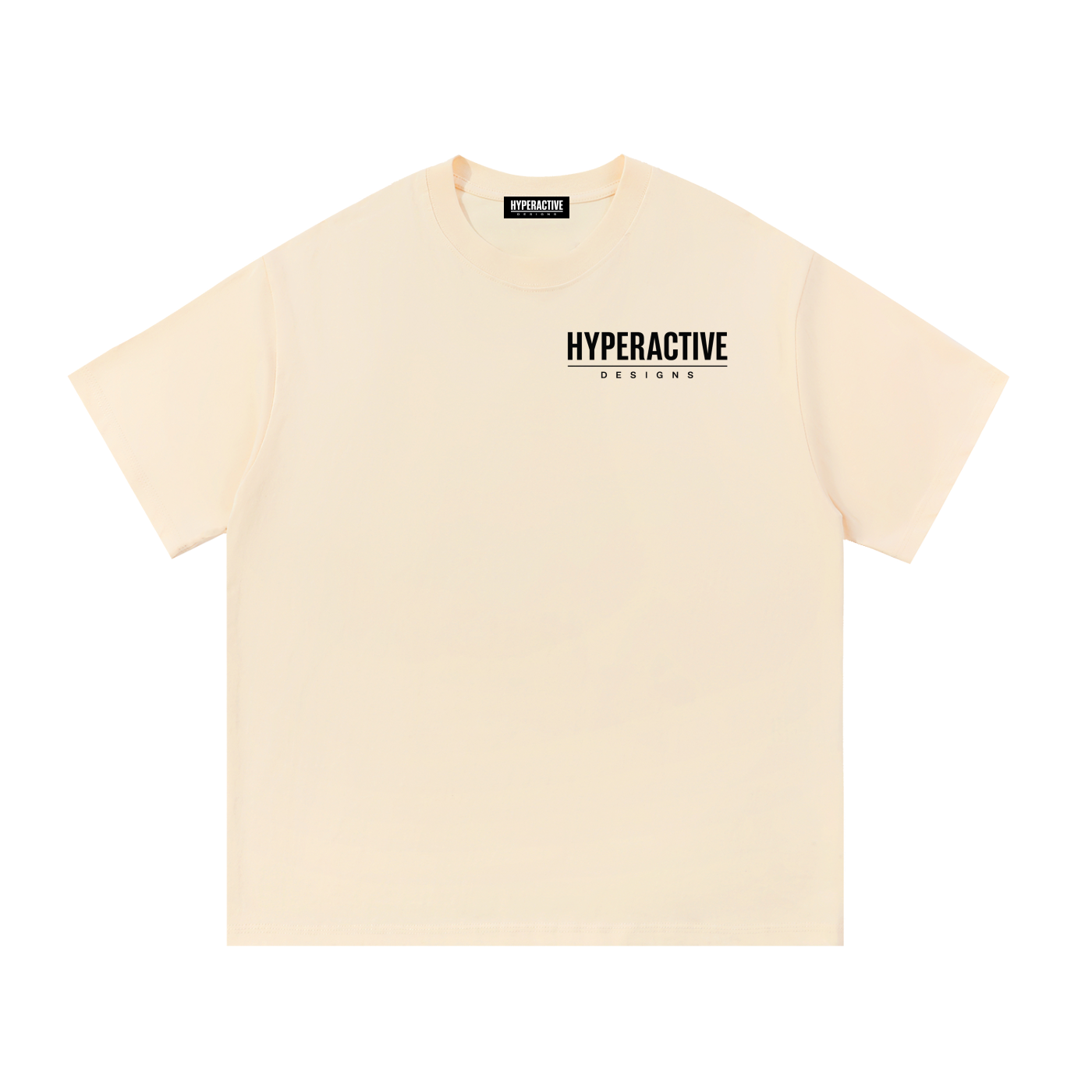 Essential Oversized Cotton T-Shirt - Left chest logo