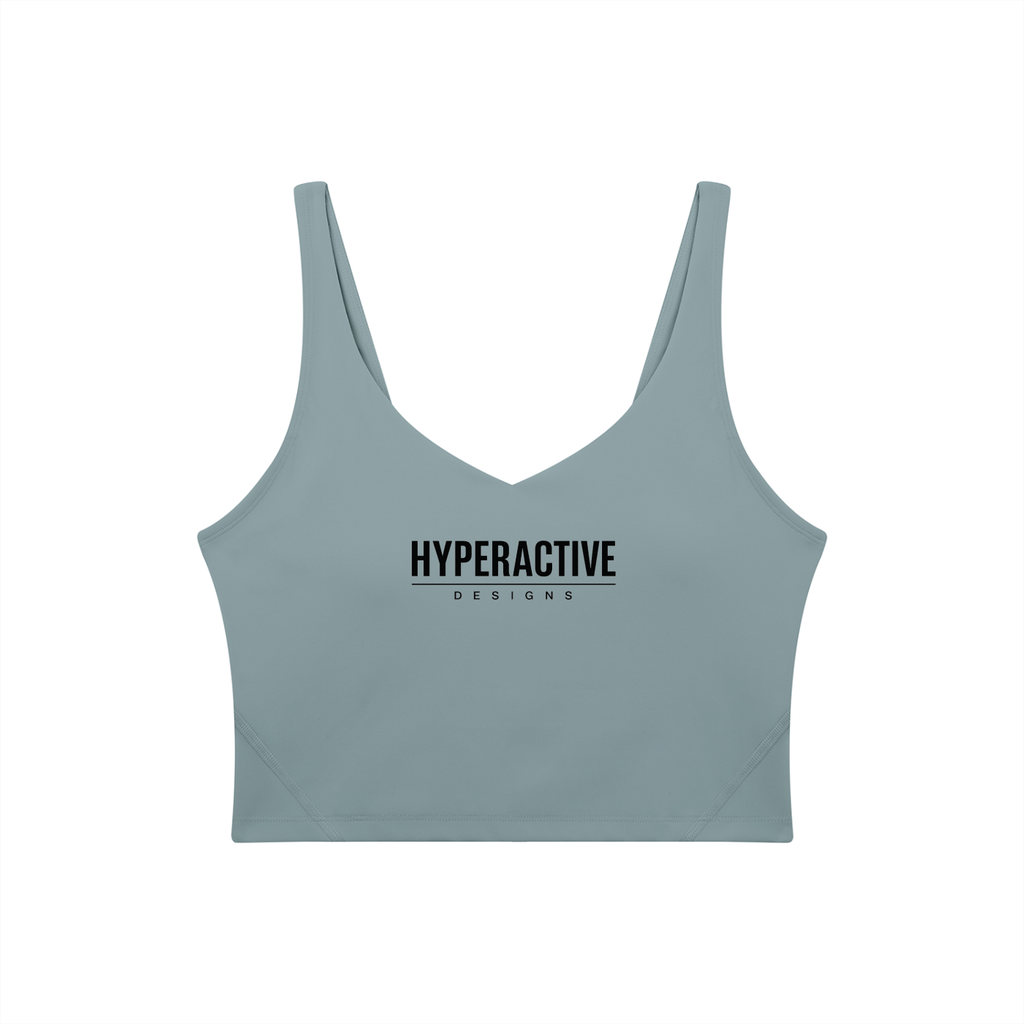 Women's V-Neck Yoga Sports Bra