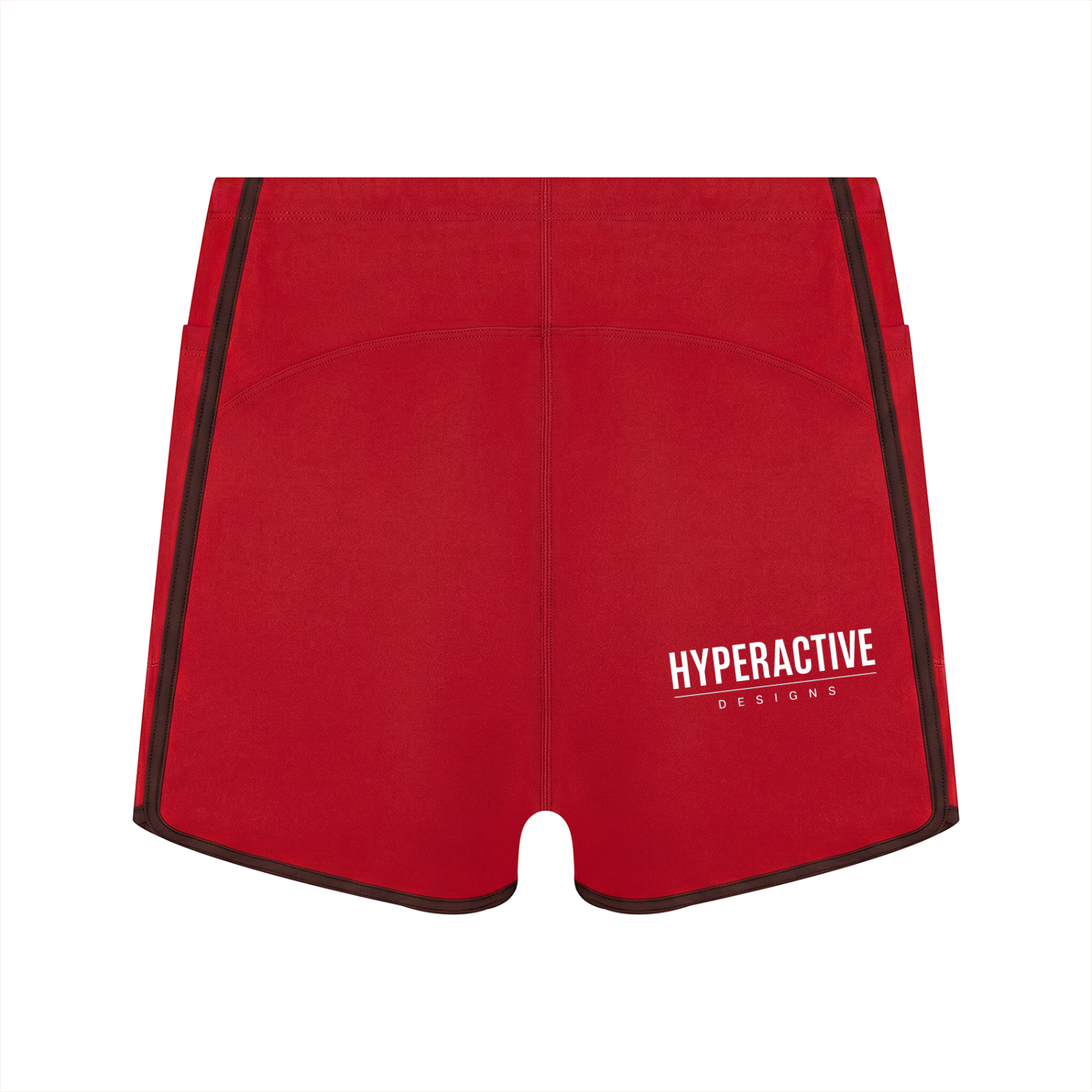 Women's High Rise Color Block Yoga Shorts