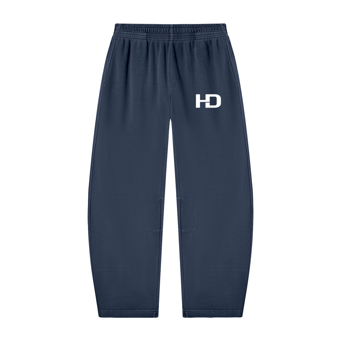 Unisex Vintage Washed Barrel Leg Sweatpants