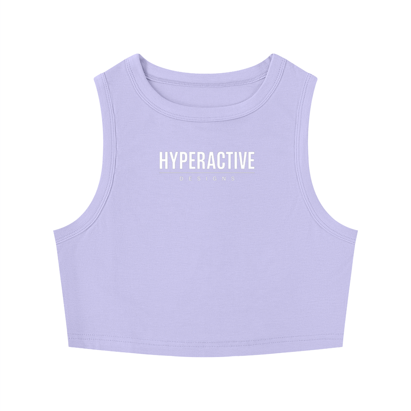 Women's Tight Crewneck Crop Tank Top