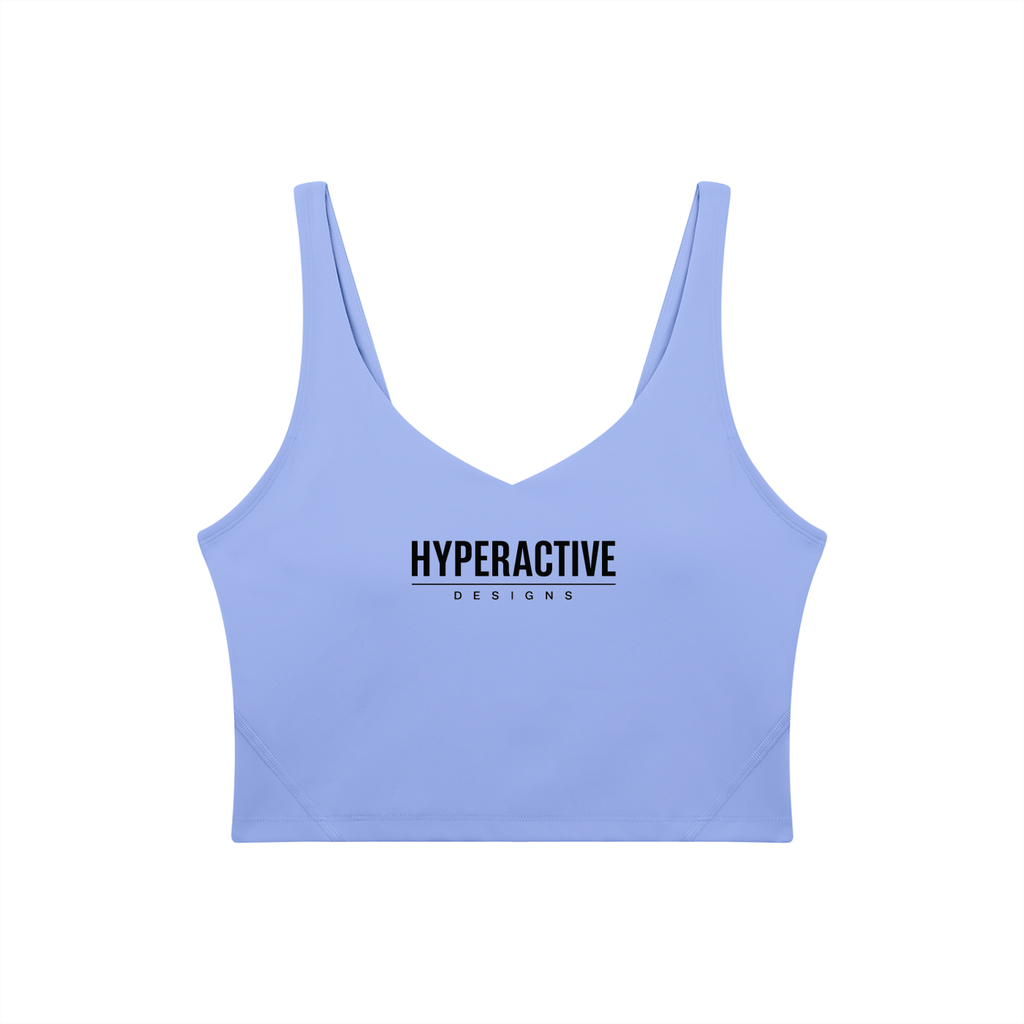 Women's V-Neck Yoga Sports Bra