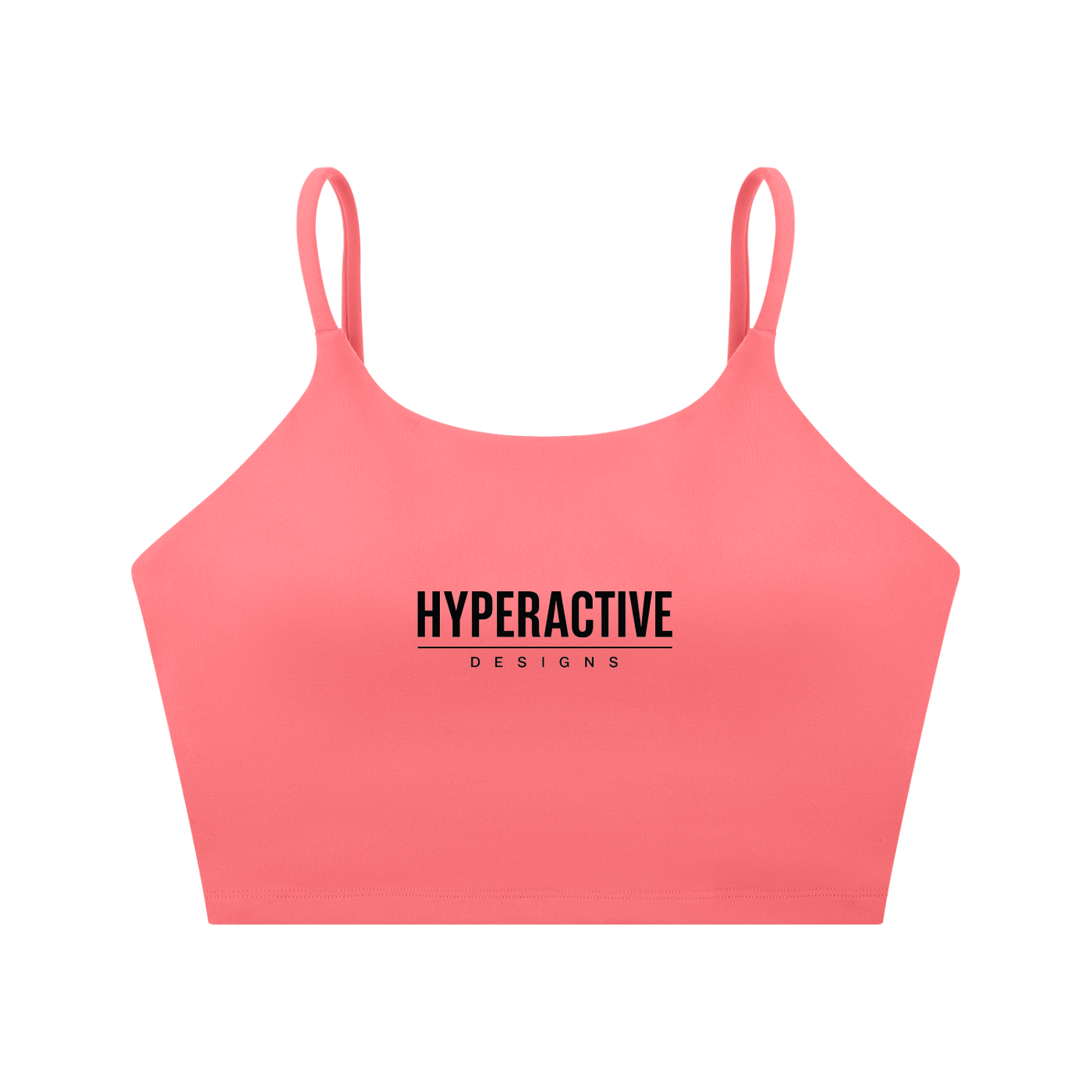Spaghetti Strap Yoga Sports Bra