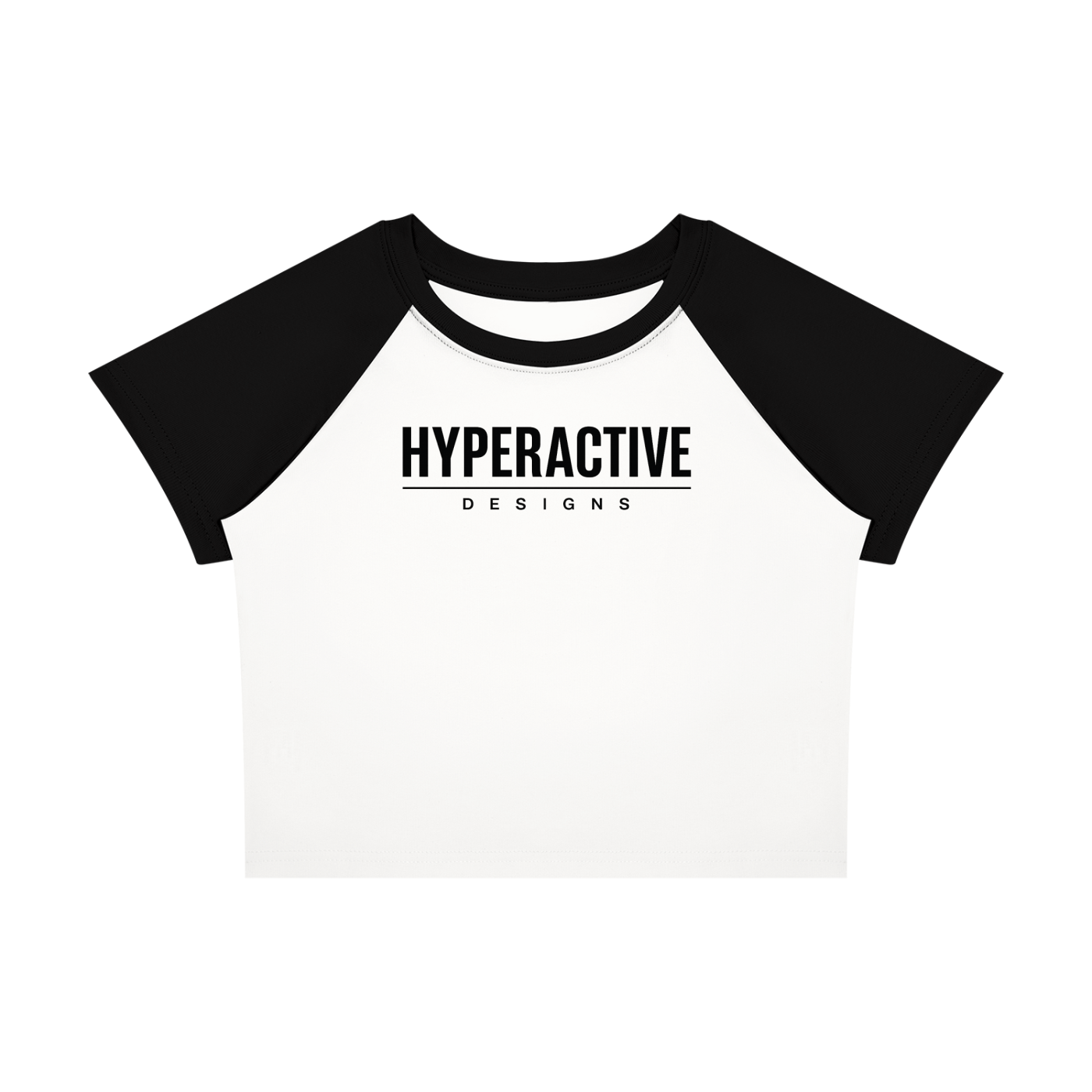 Women’s Slim Fit Raglan Color Block Baby T-Shirt