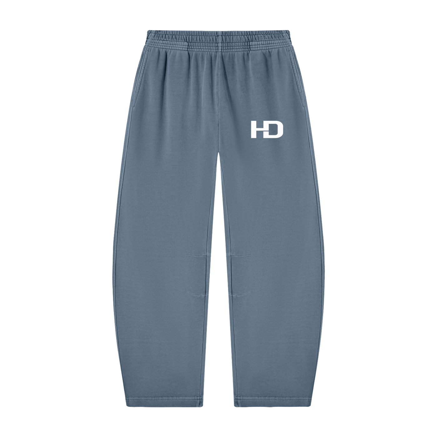 Unisex Vintage Washed Barrel Leg Sweatpants
