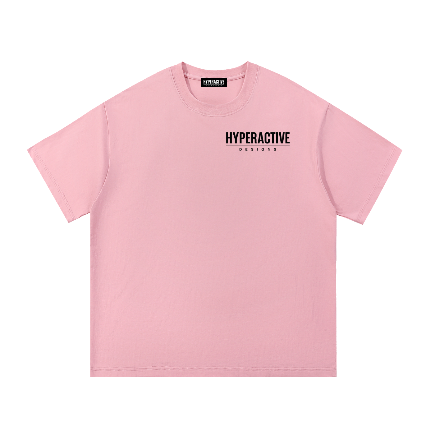 Essential Oversized Cotton T-Shirt - Left chest logo