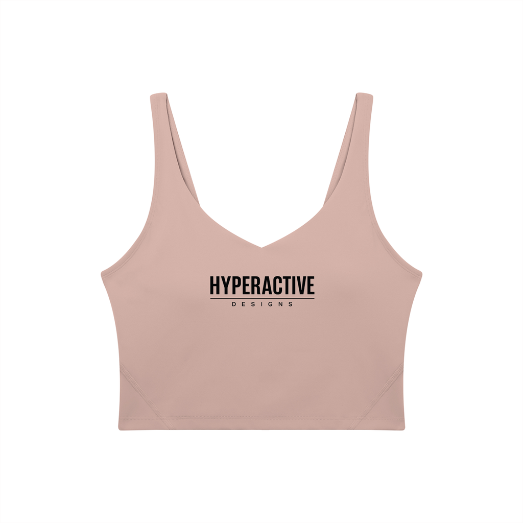 Women's V-Neck Yoga Sports Bra