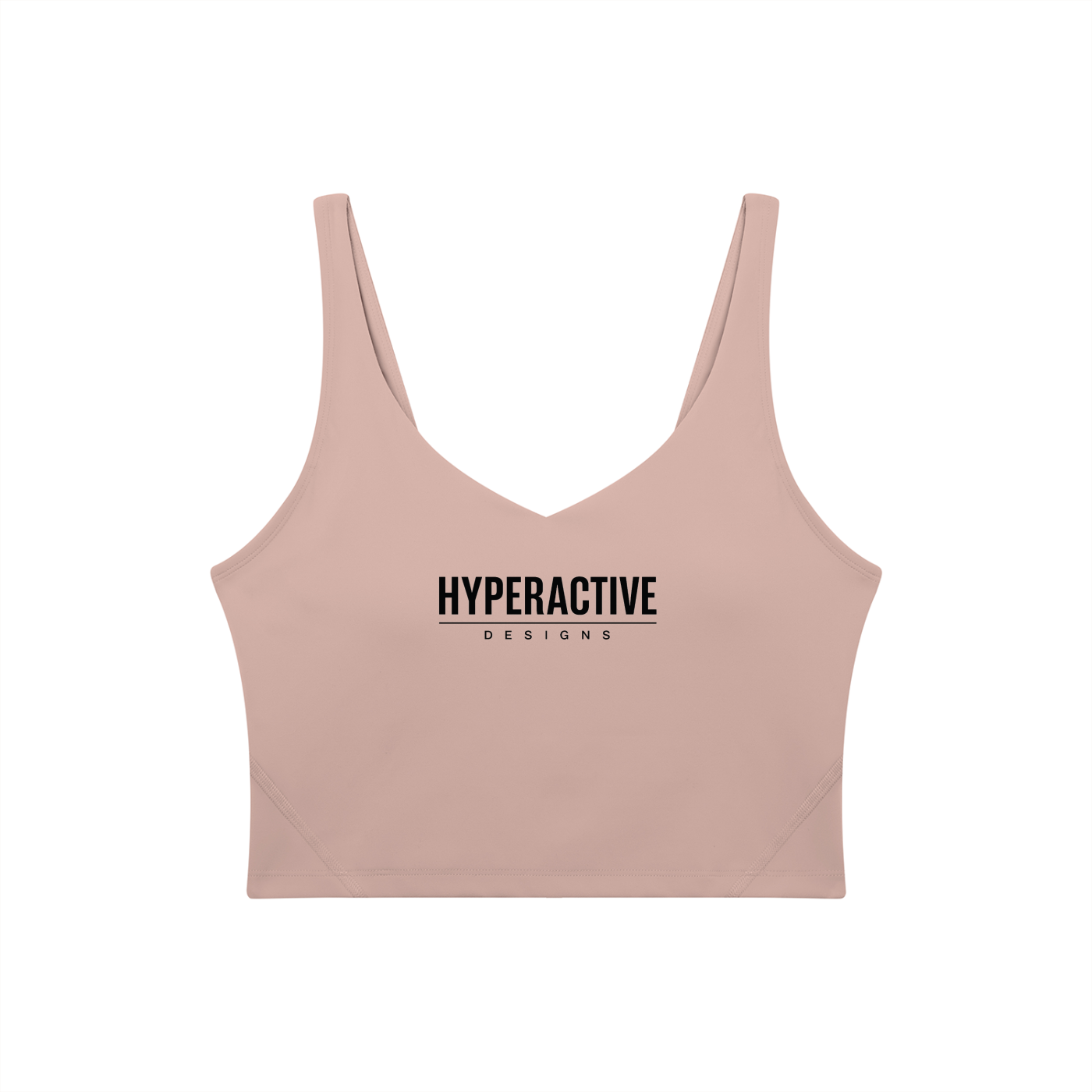 Women's V-Neck Yoga Sports Bra