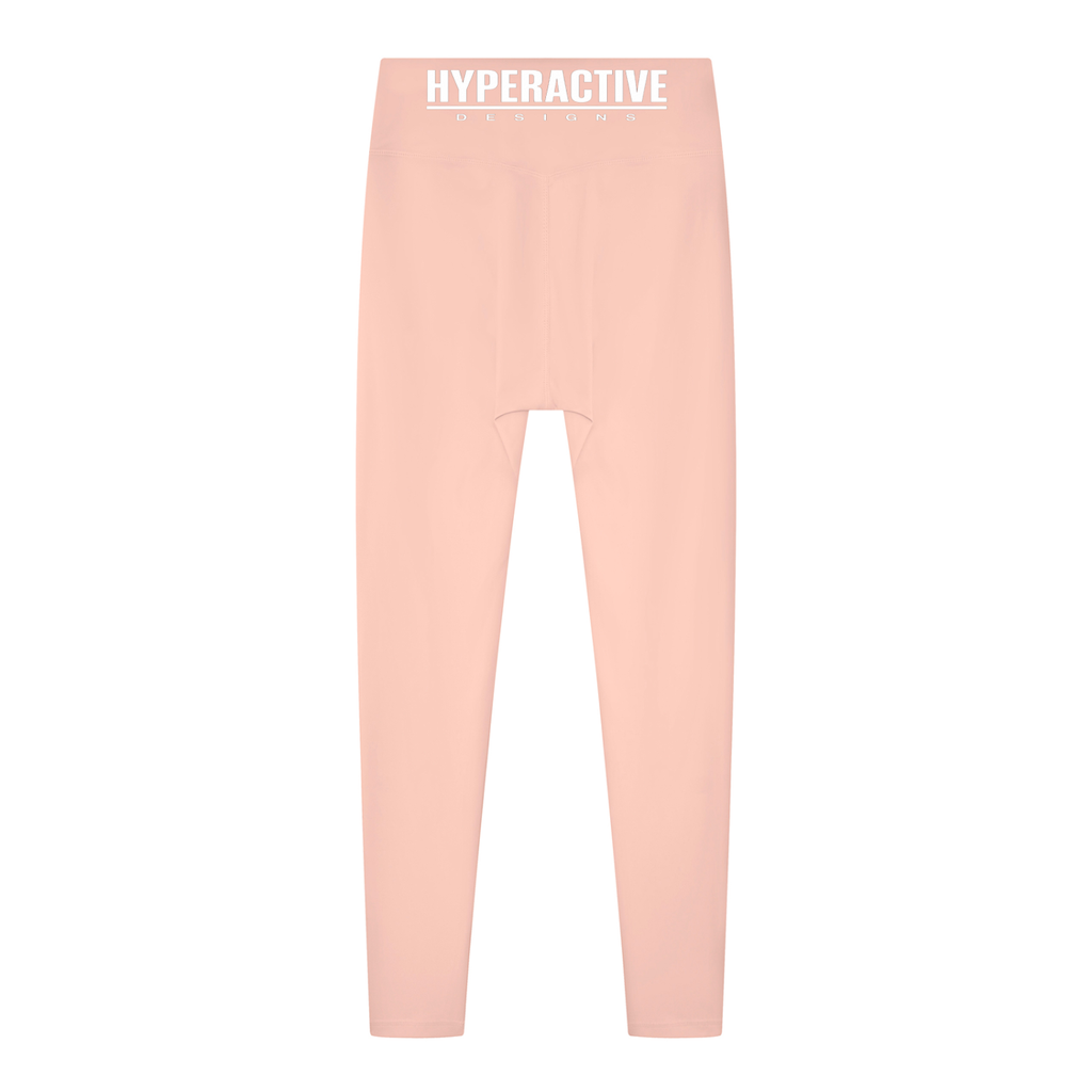 Women's Solid High Rise Leggings