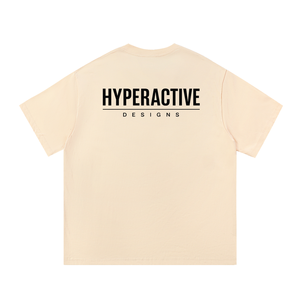 Essential Oversized Cotton T-Shirt - Central logo