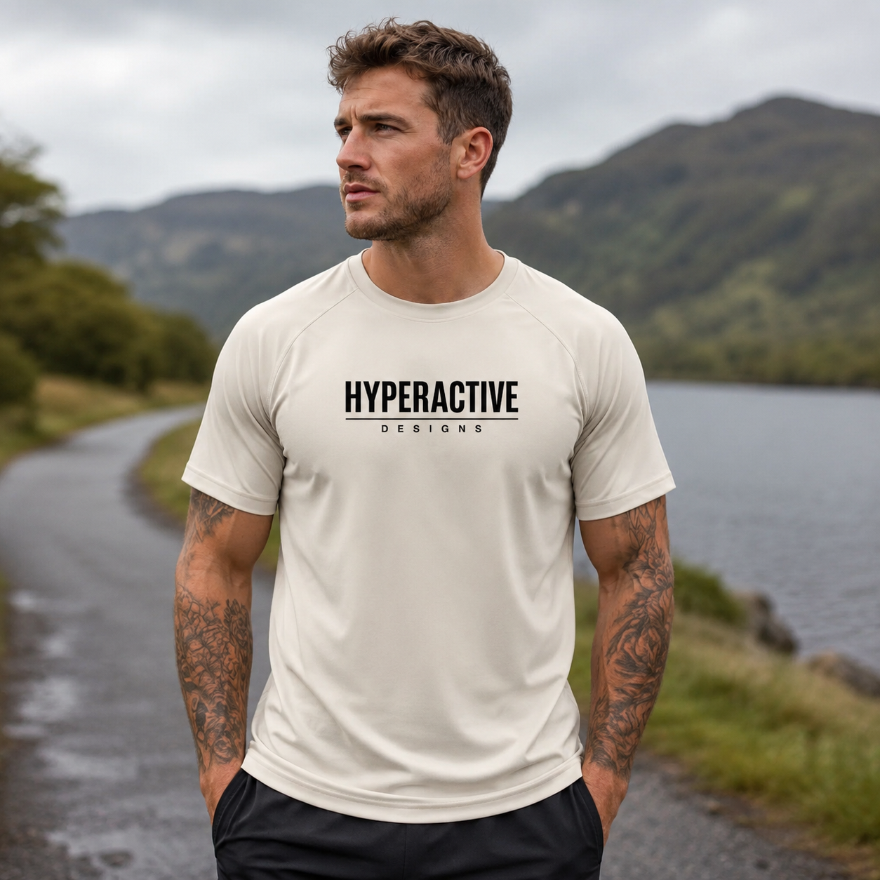 Men’s Raglan Sleeve Performance T-Shirt