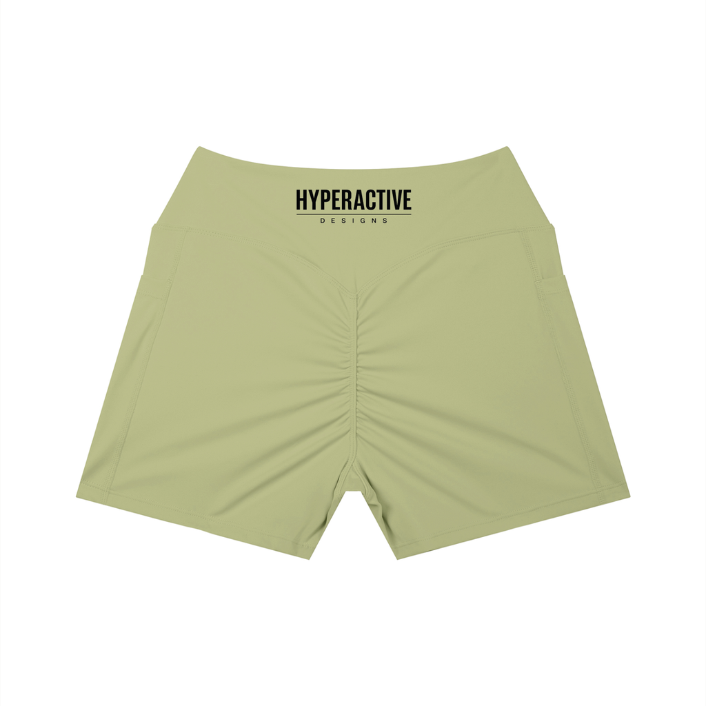 Women’s High Rise Pocket Yoga Shorts