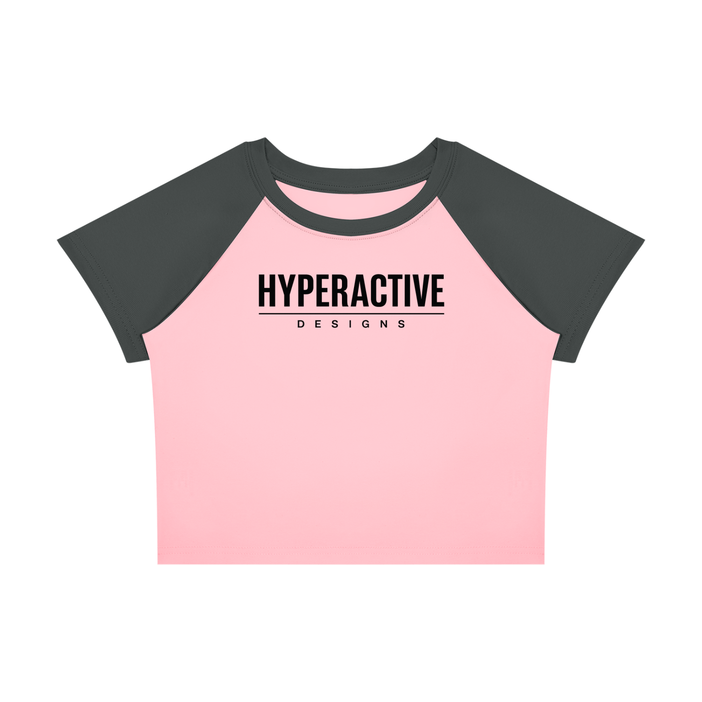 Women’s Slim Fit Raglan Color Block Baby T-Shirt