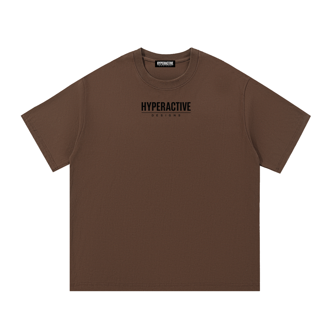 Essential Oversized Cotton T-Shirt - Central logo