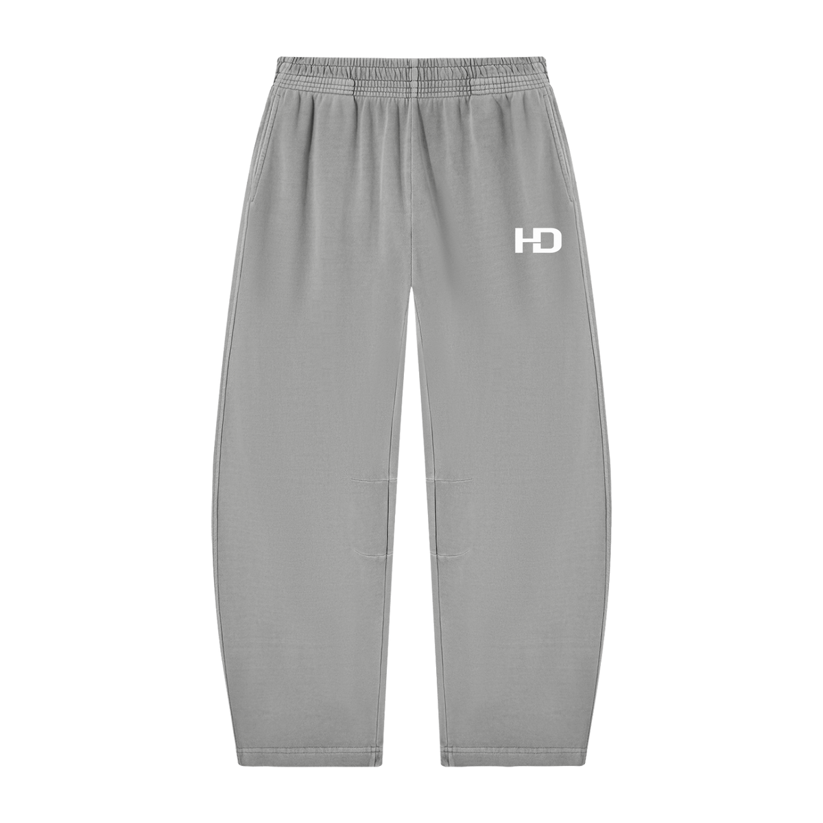Unisex Vintage Washed Barrel Leg Sweatpants