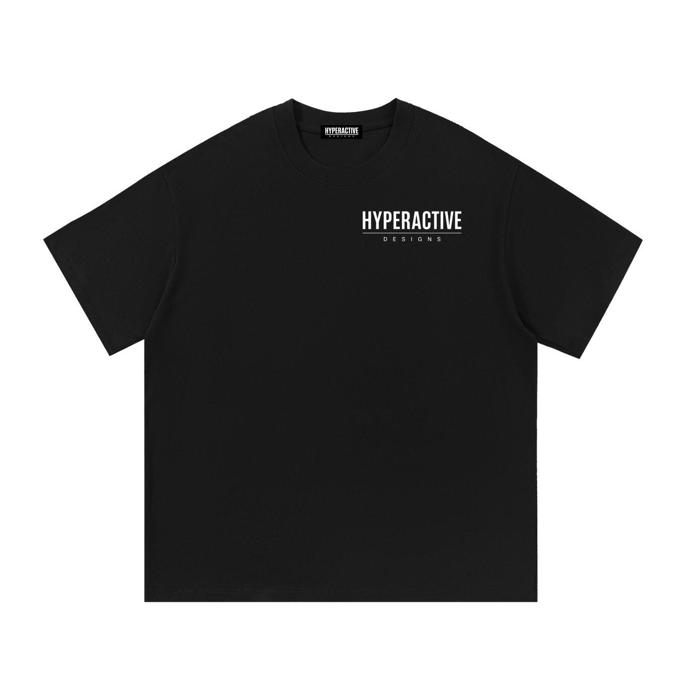 Essential Oversized Cotton T-Shirt - Left chest logo