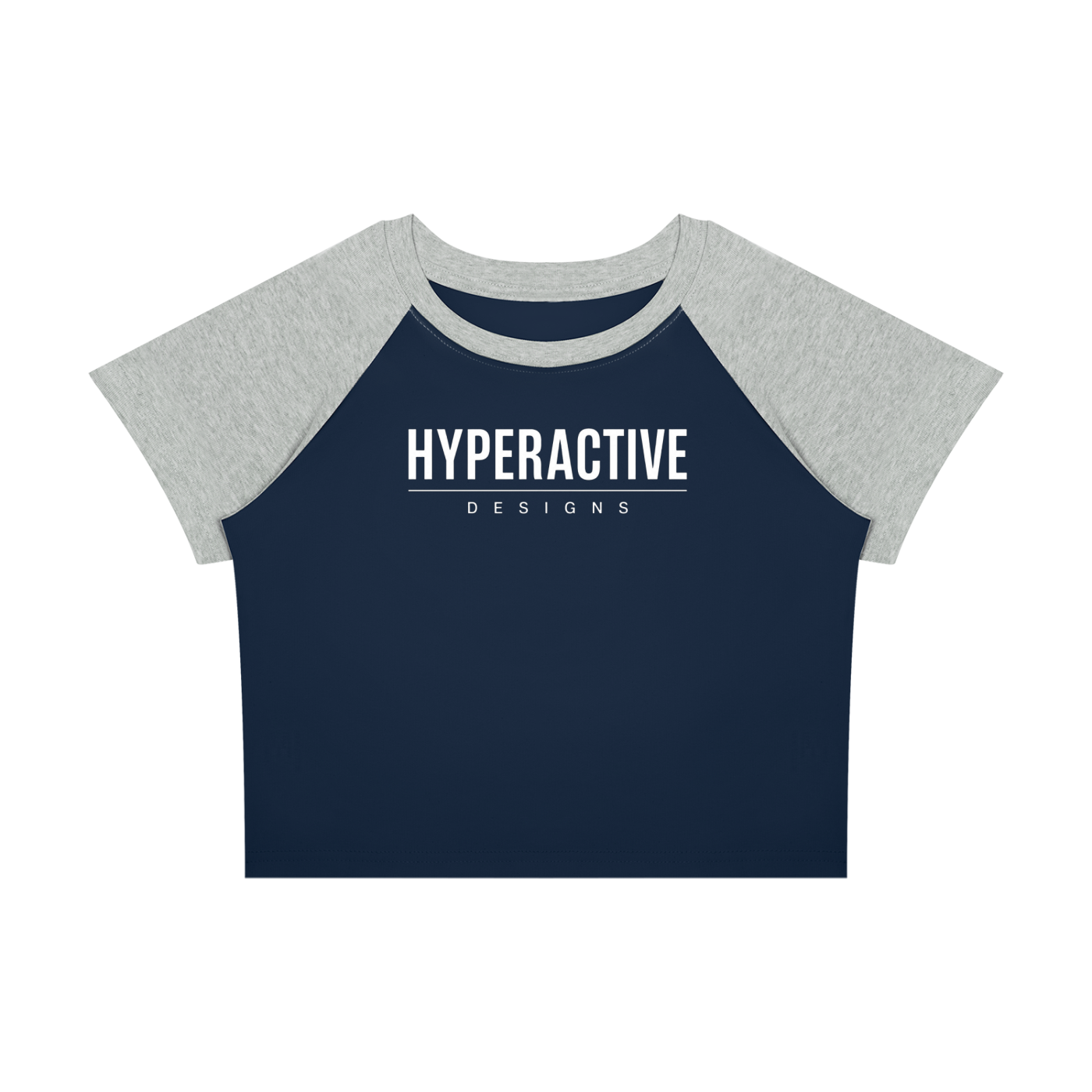 Women’s Slim Fit Raglan Color Block Baby T-Shirt