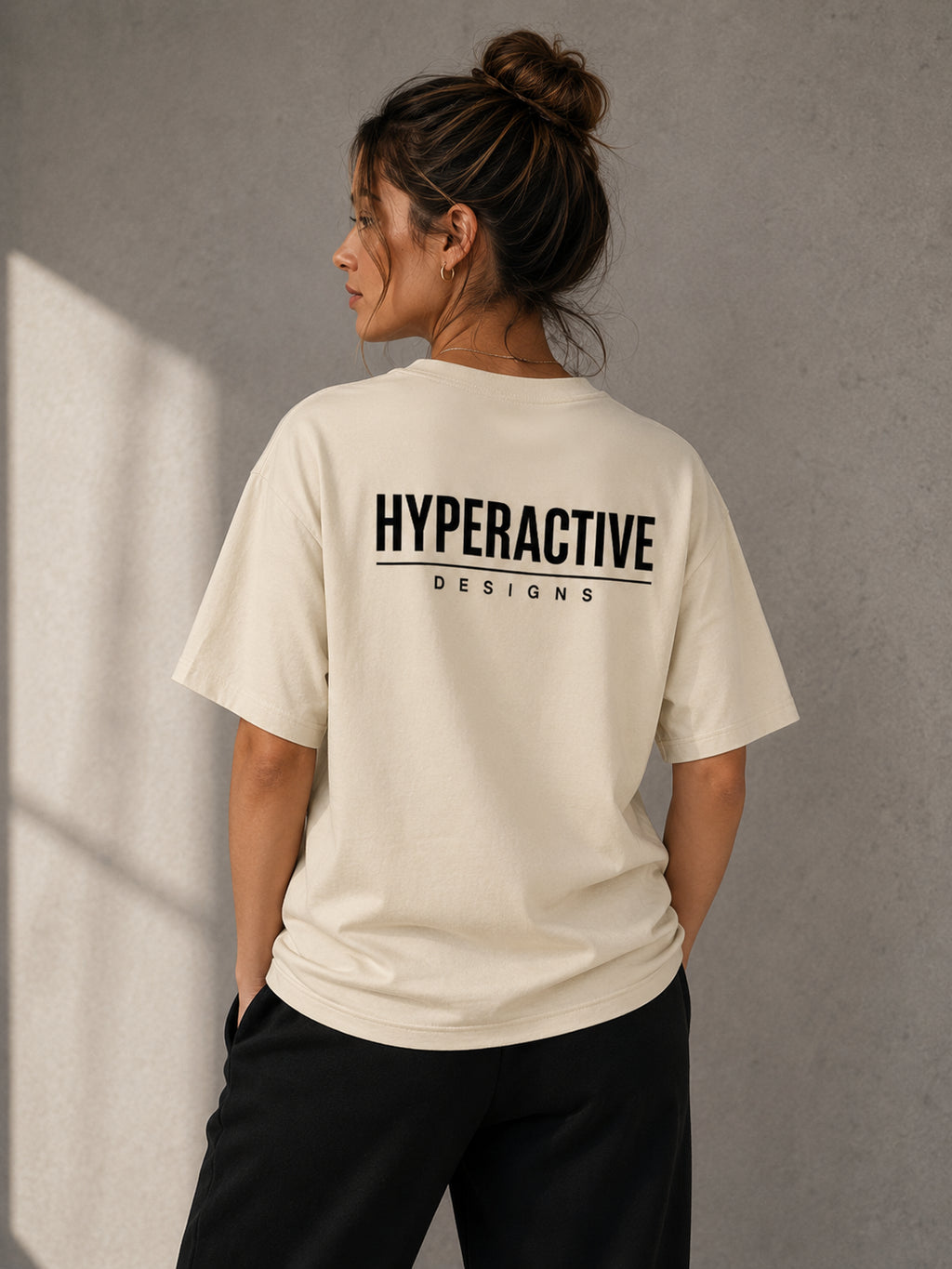Unisex Oversized Heavyweight T-Shirt - Central Logo