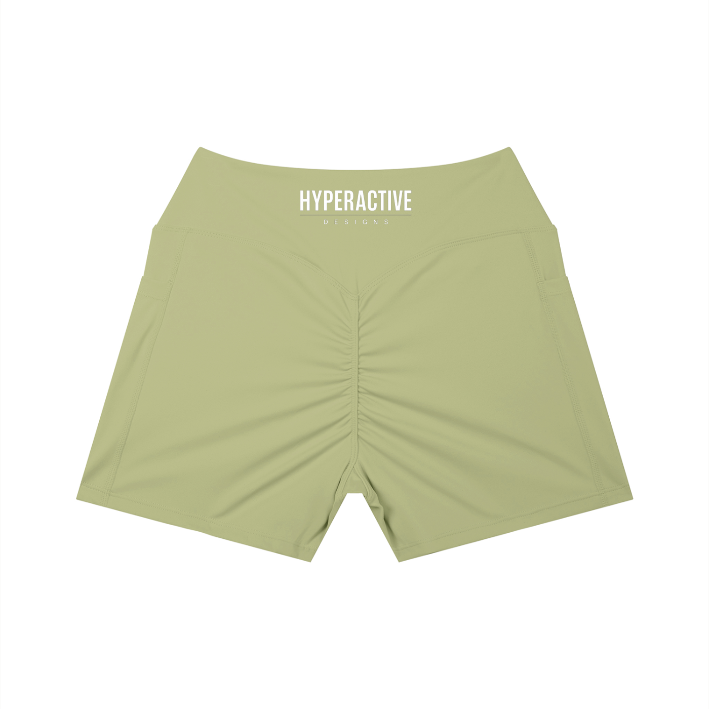 Women’s High Rise Pocket Yoga Shorts