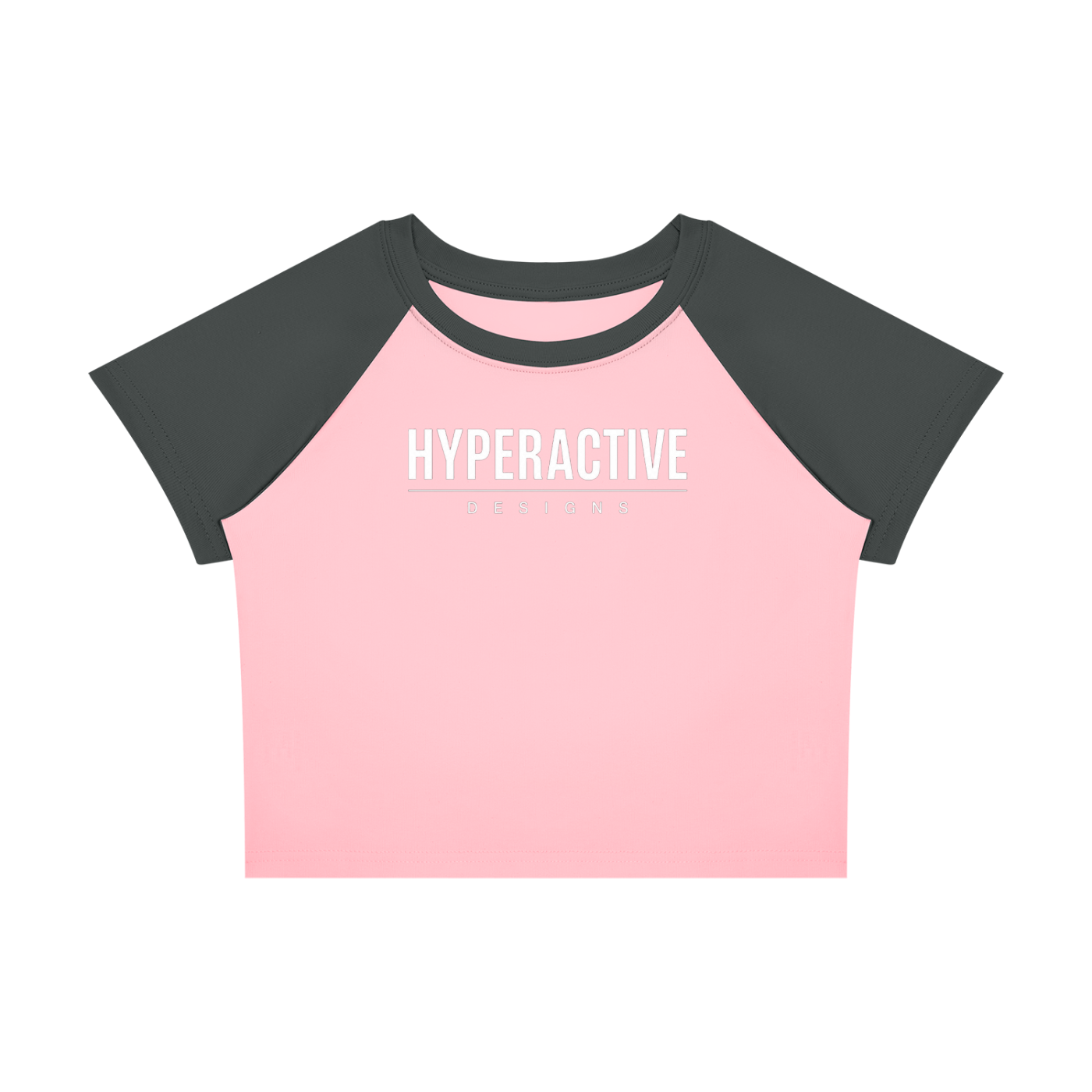 Women’s Slim Fit Raglan Color Block Baby T-Shirt