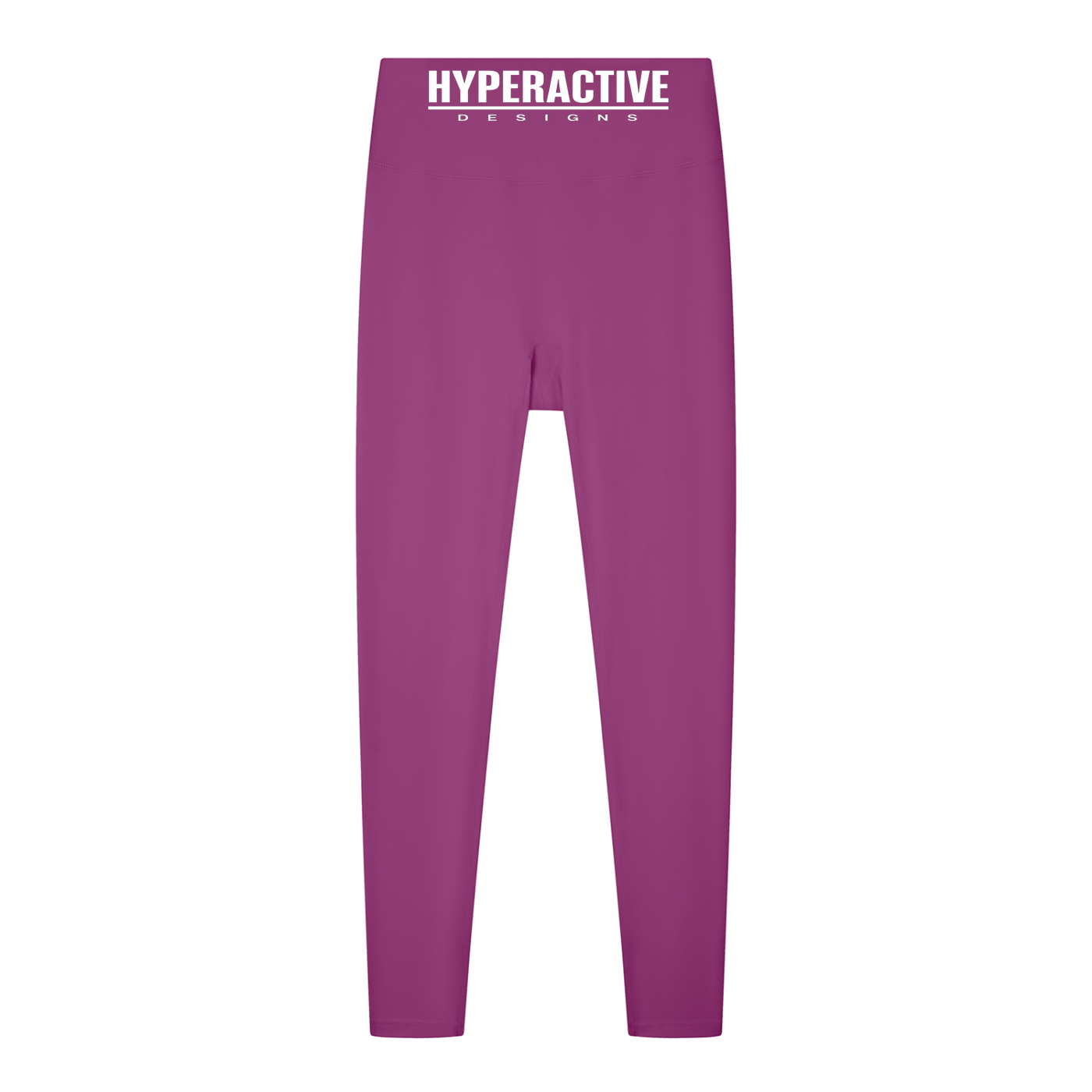 Women's Solid High Rise Leggings