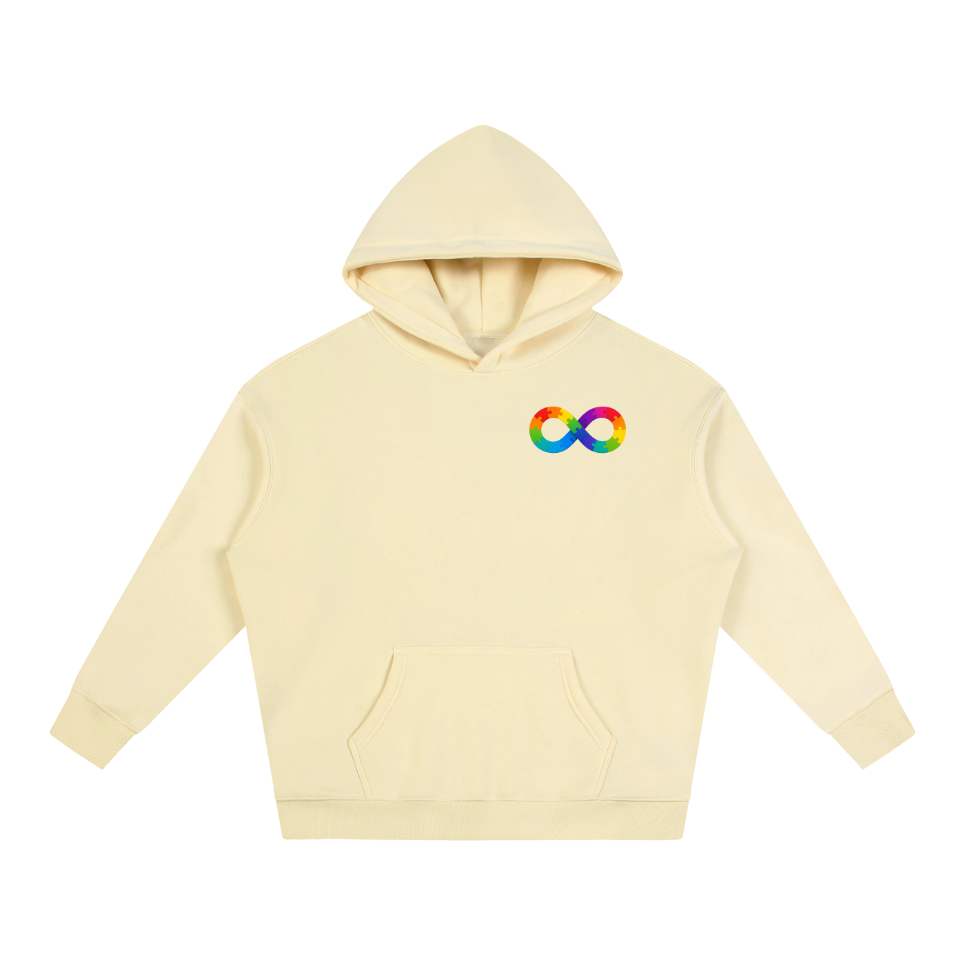 Oversized Fleece Neuro Hoodie
