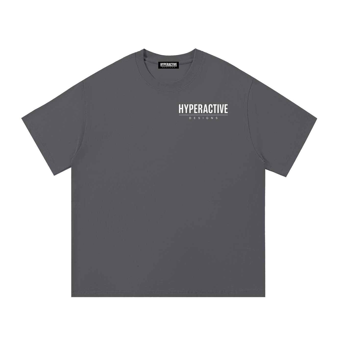 Essential Oversized Cotton T-Shirt - Left chest logo
