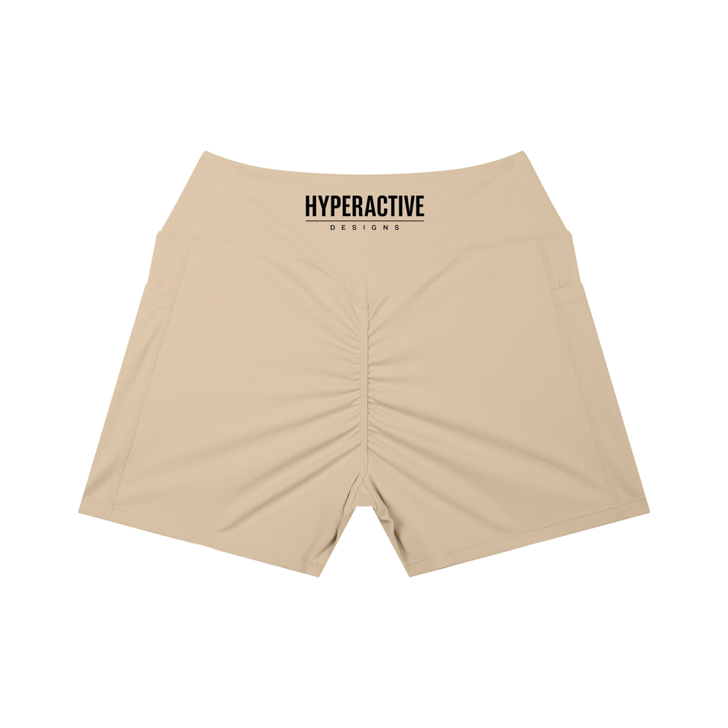 Women’s High Rise Pocket Yoga Shorts