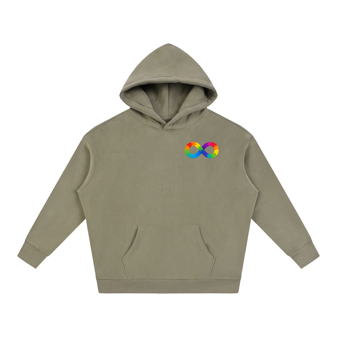 Oversized Fleece Neuro Hoodie