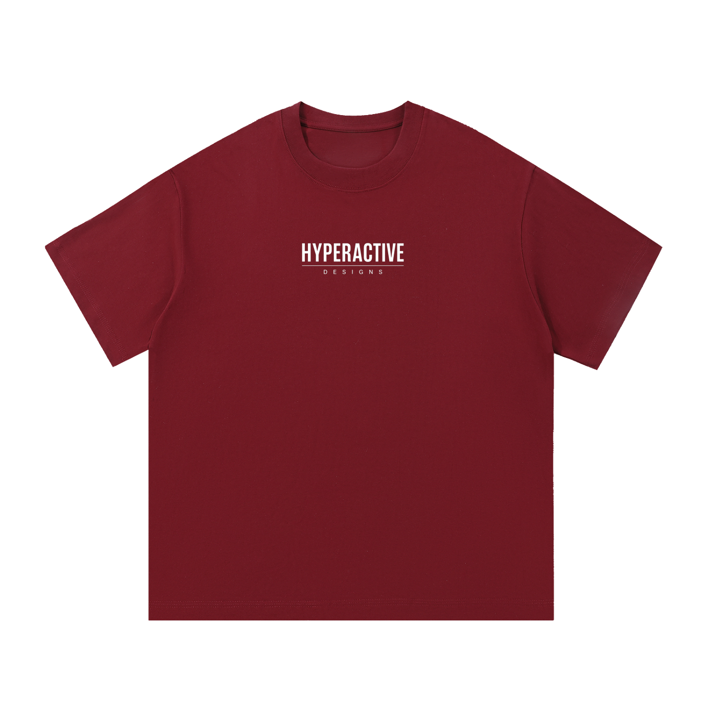 Essential Oversized Cotton T-Shirt - Central logo