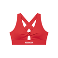 Women's Twist Front V-Neck Sports Bra