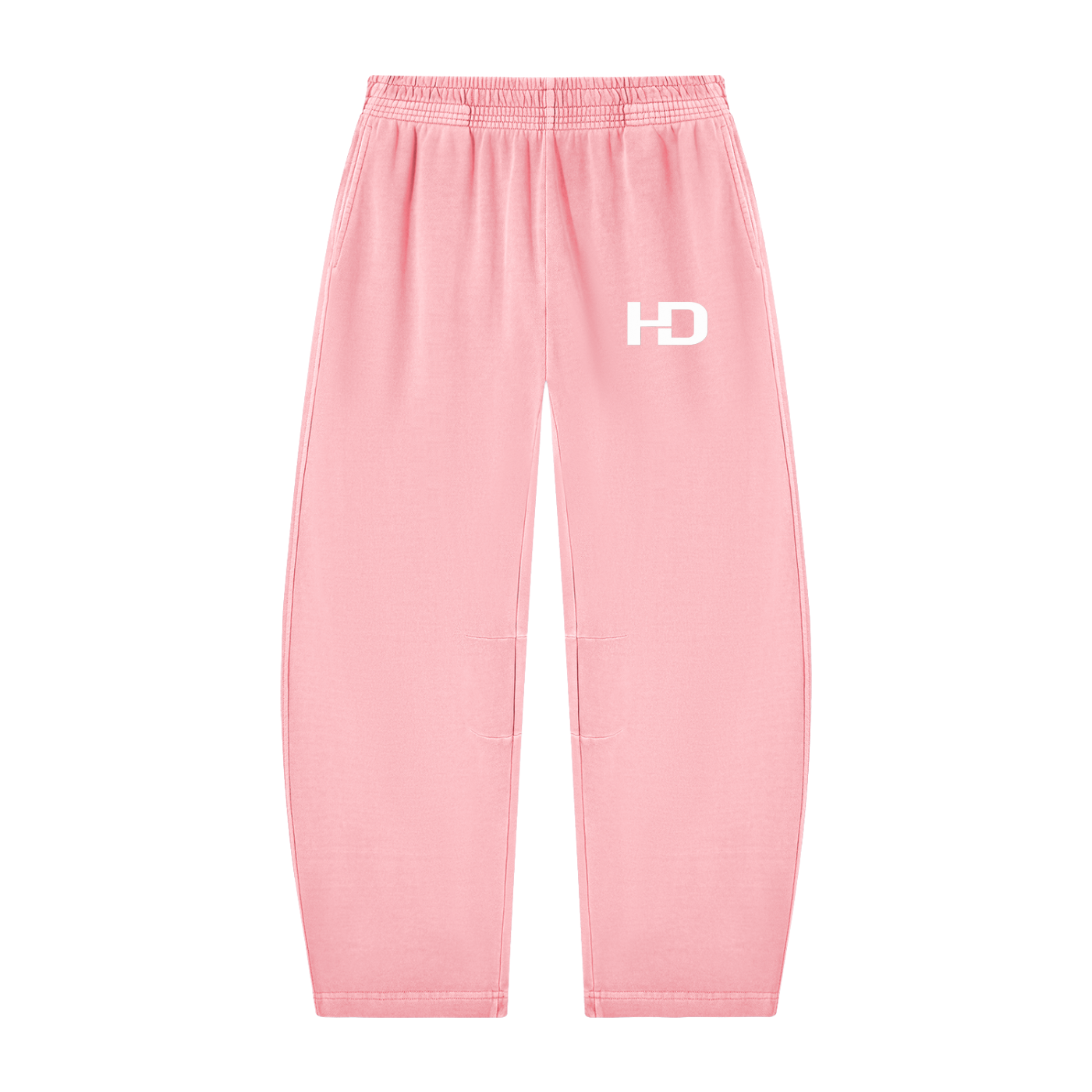 Unisex Vintage Washed Barrel Leg Sweatpants