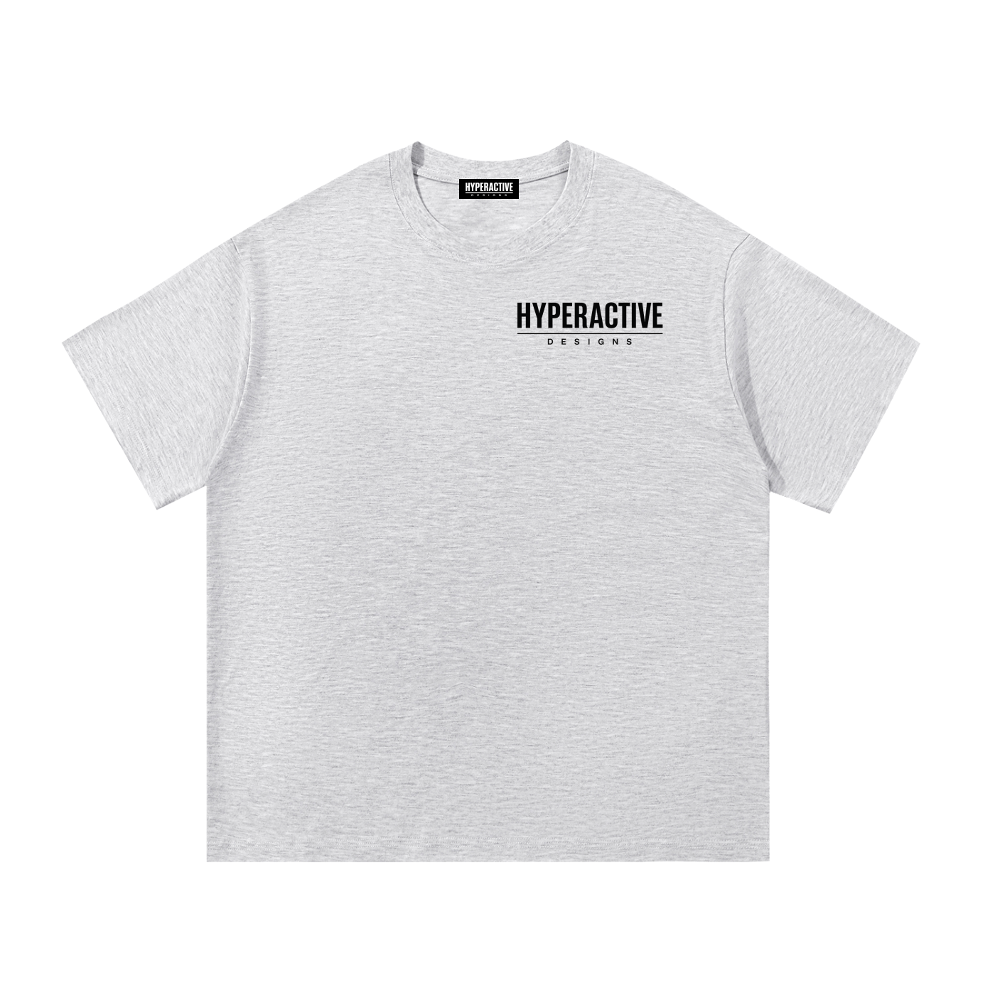 Essential Oversized Cotton T-Shirt - Left chest logo