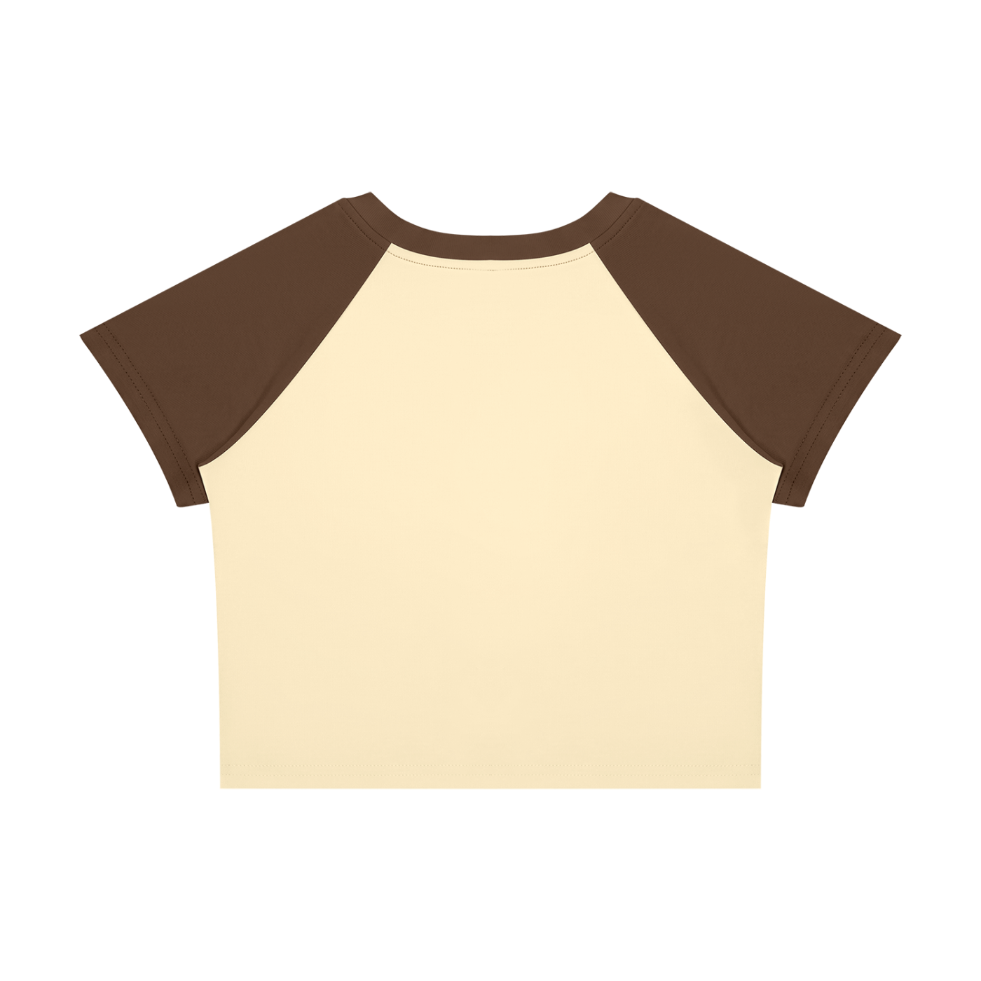 Women’s Slim Fit Raglan Color Block Baby T-Shirt