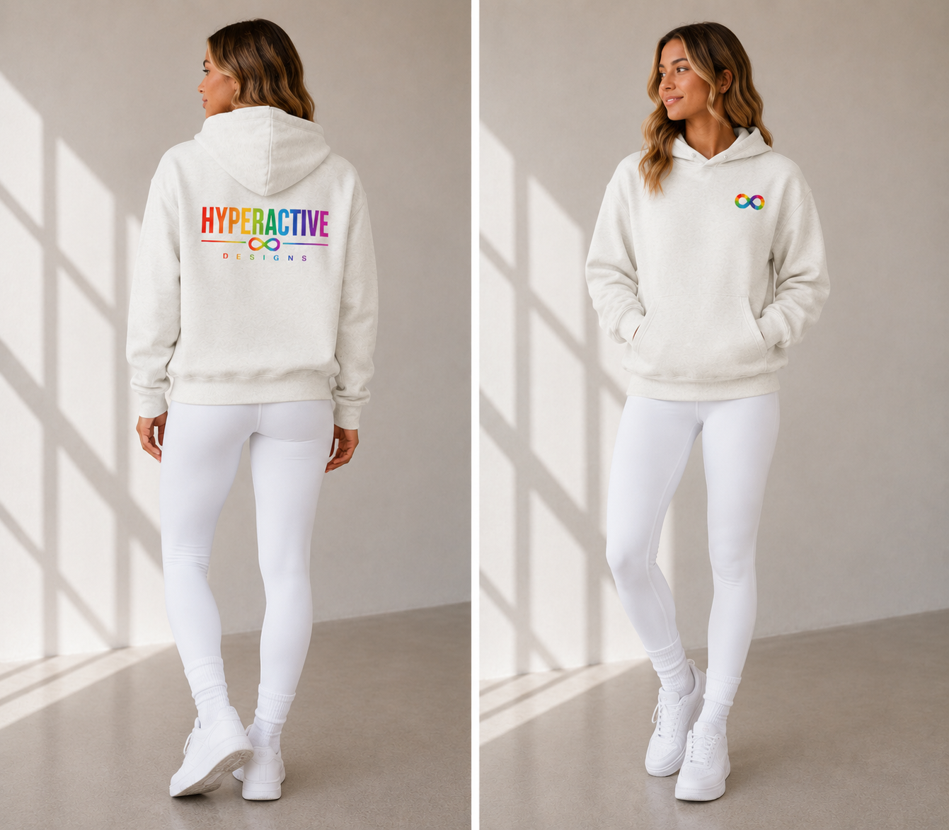 The Oversized Rainbow Hoodie