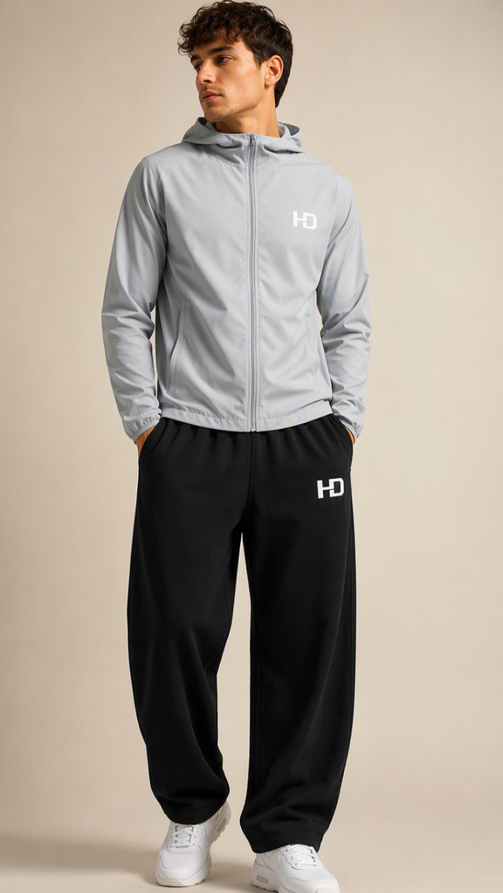 Soft Hooded Sports Jacket