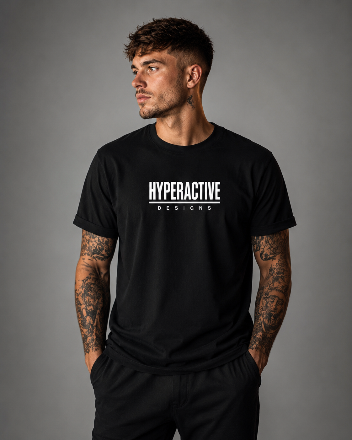 Front logo only Unisex Oversized T-Shirt