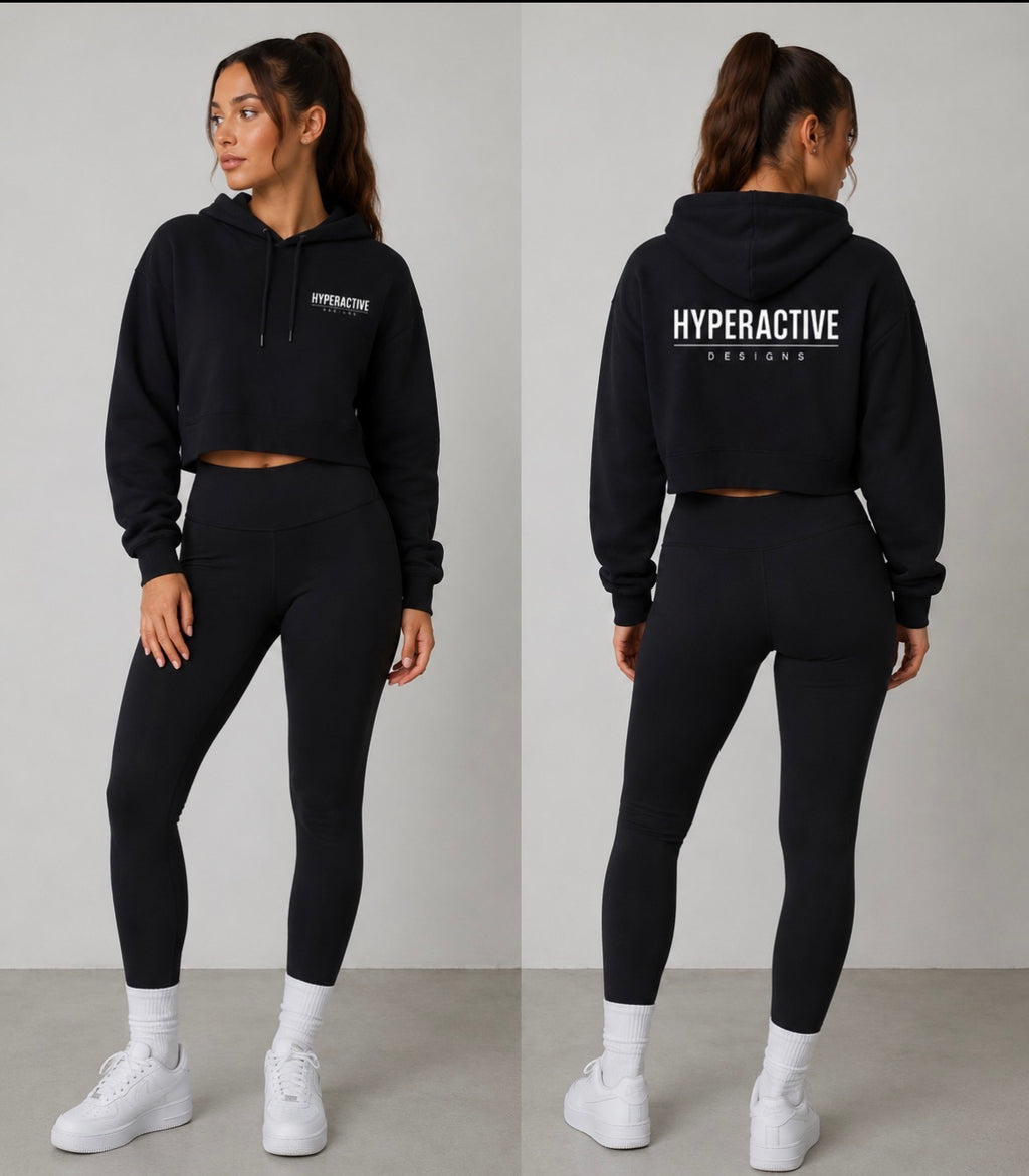 Womens Cropped Hoodie