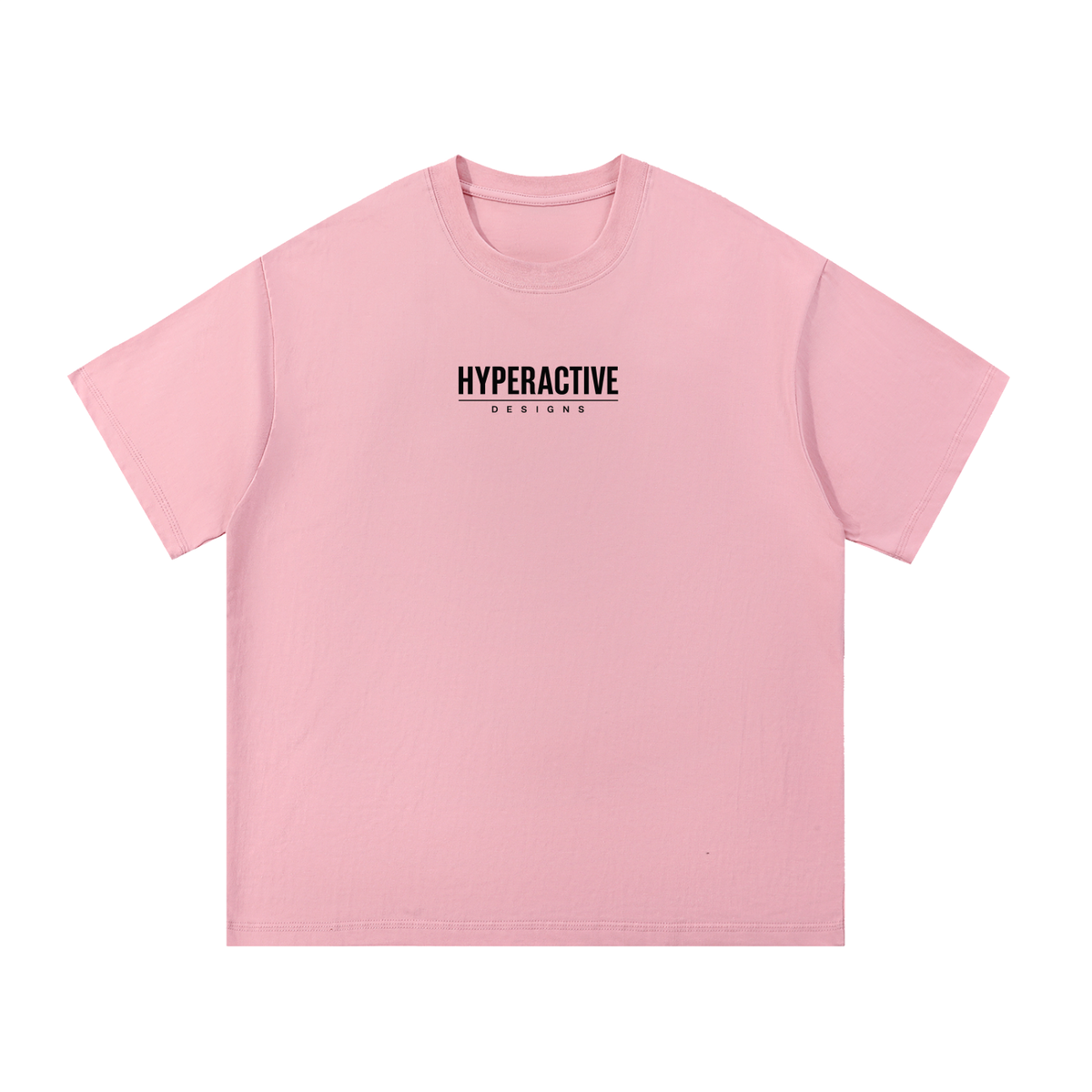 Essential Oversized Cotton T-Shirt - Central logo