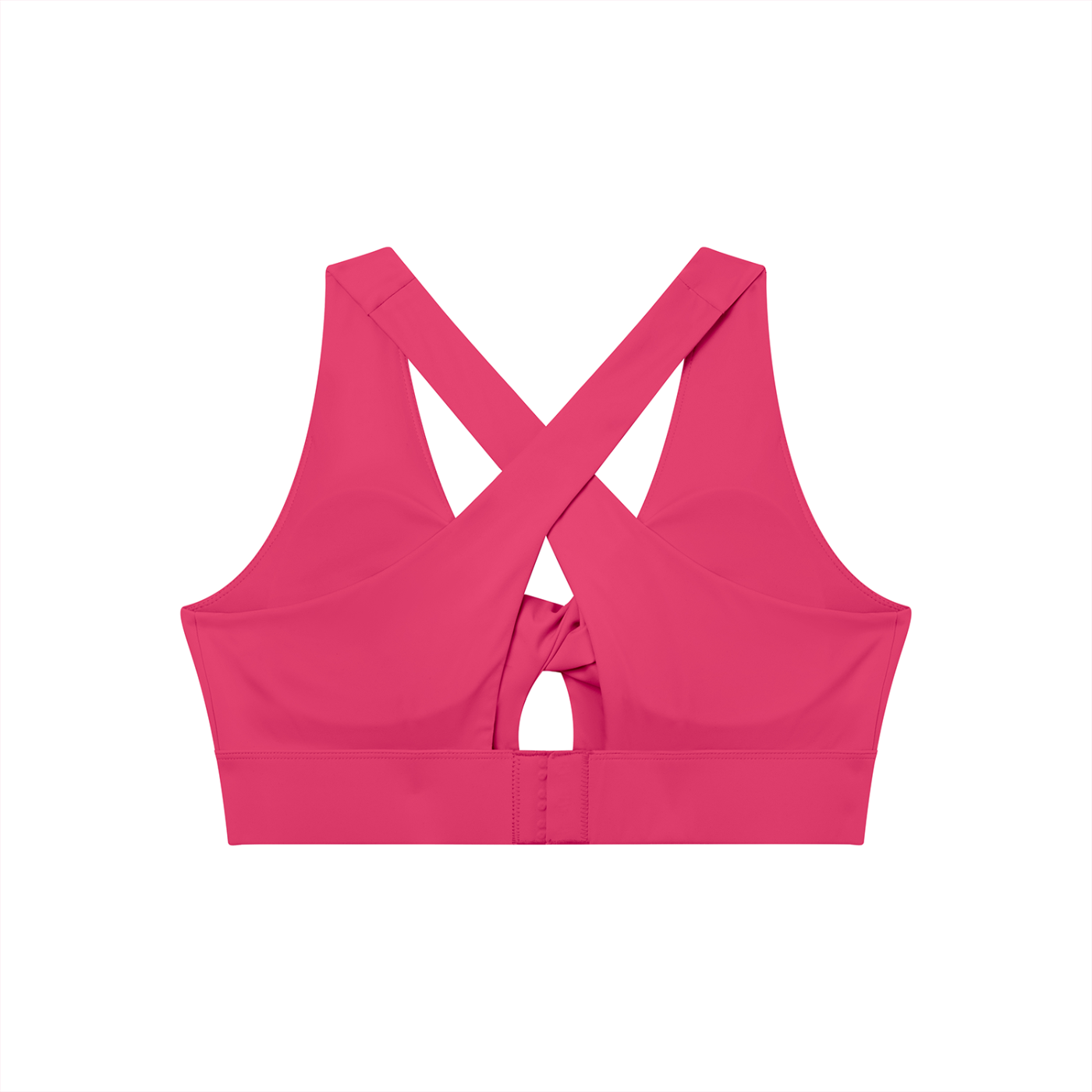Women's Twist Front V-Neck Sports Bra