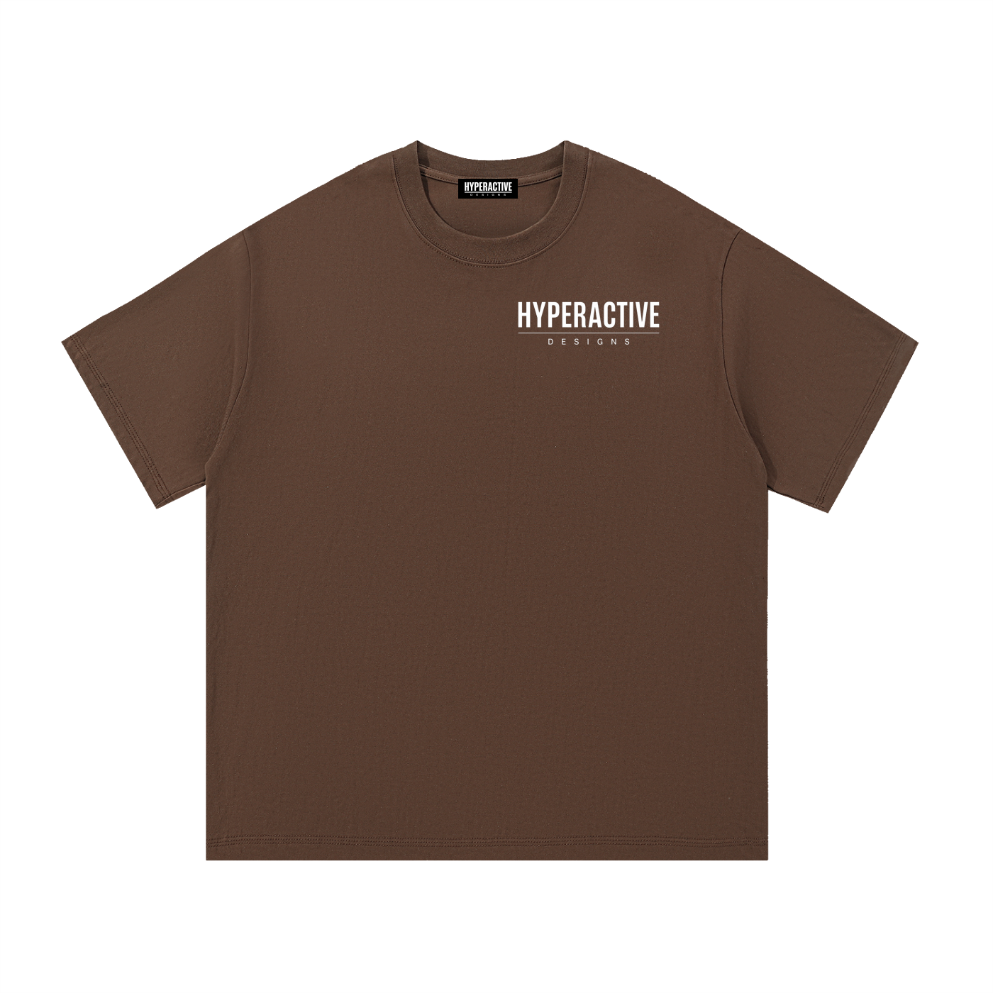 Essential Oversized Cotton T-Shirt - Left chest logo