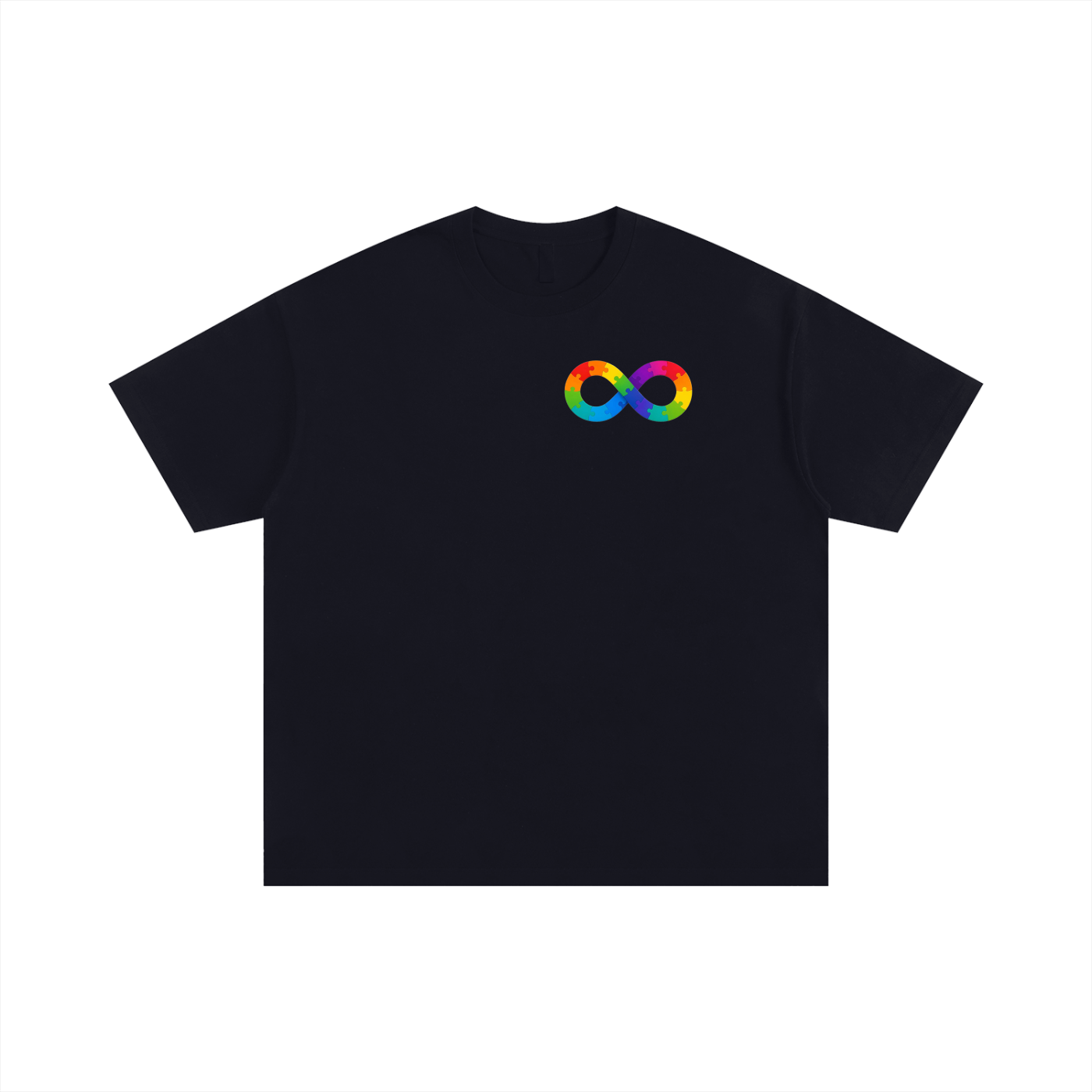 Unisex Oversized Cotton T-Shirt - The Infinity Tee