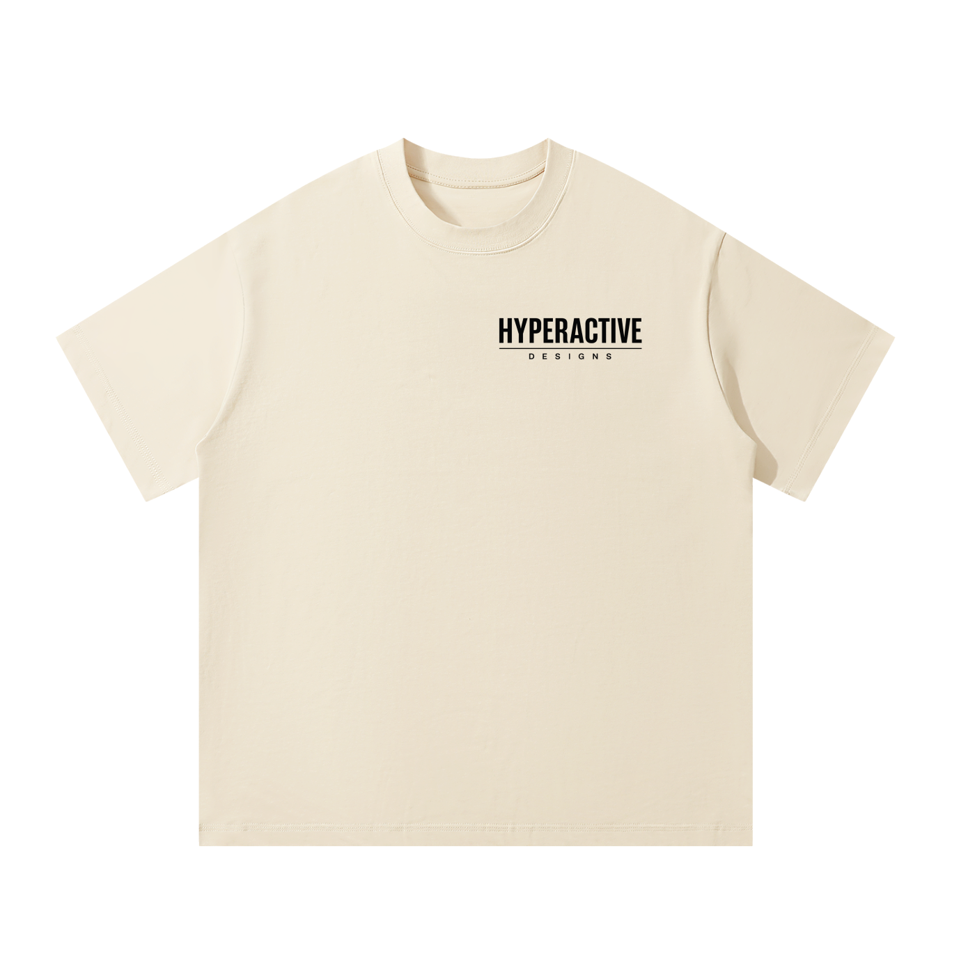 Unisex Oversized Heavyweight T-Shirt - Left Chest Logo